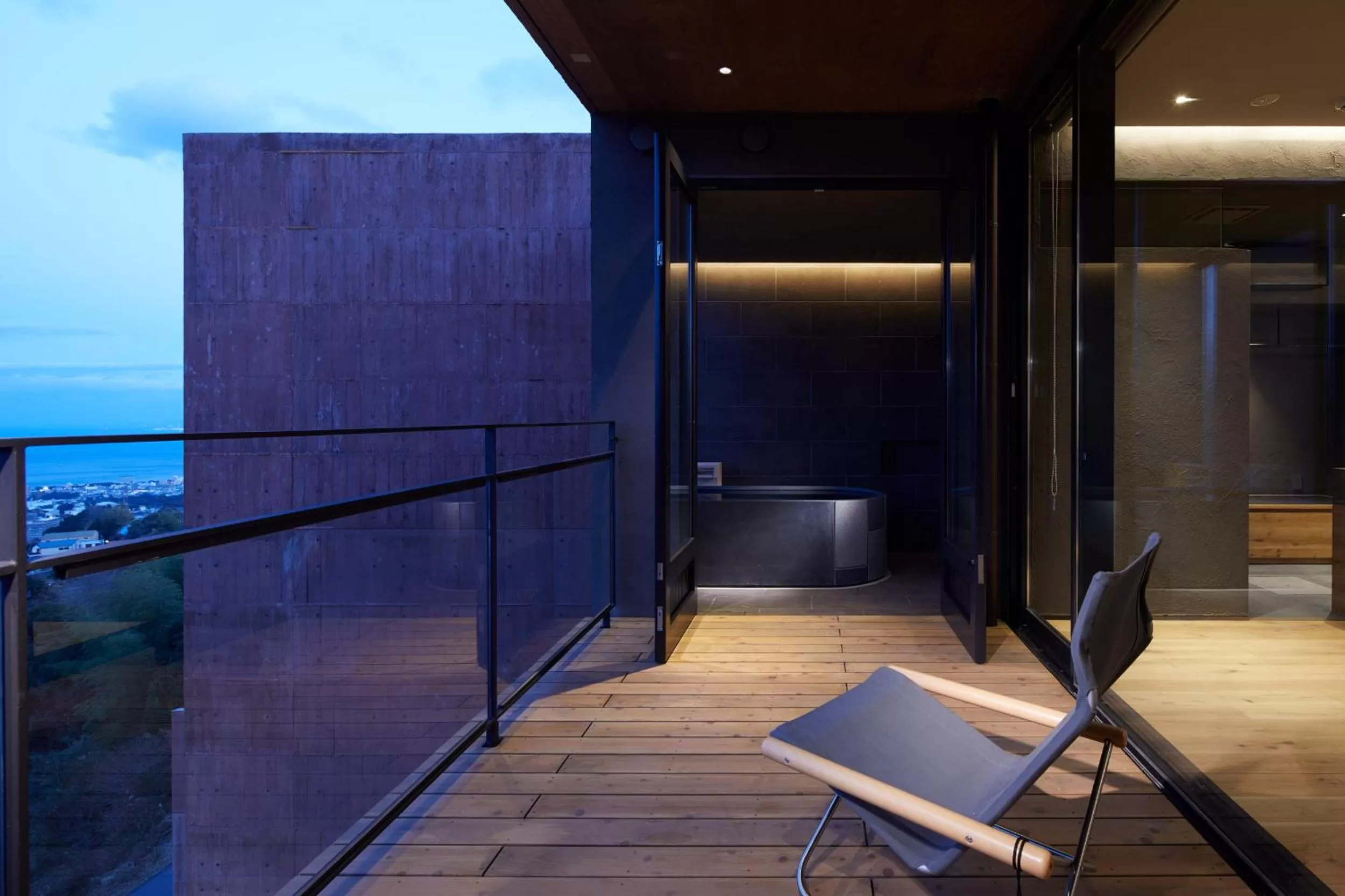 Balcony/Terrace in SEKIYA RESORT Galleria Midobaru