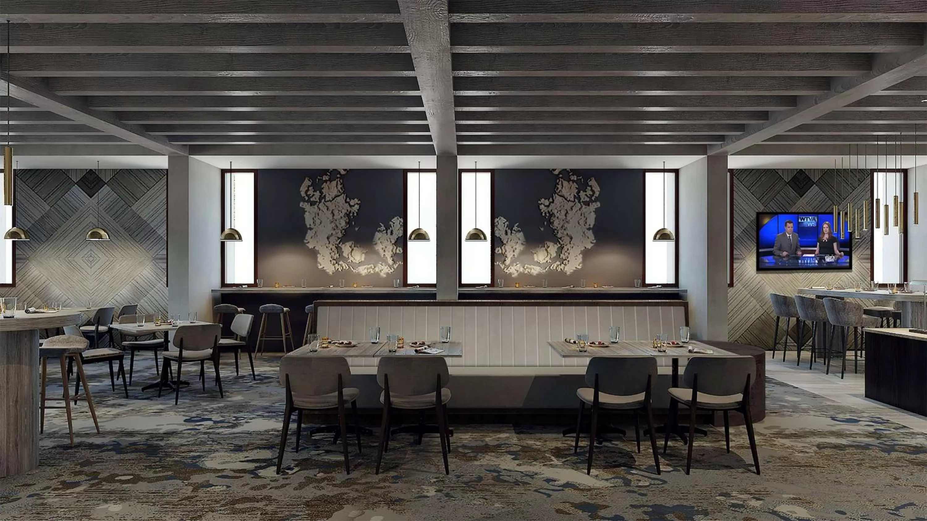 Restaurant/places to eat in DoubleTree by Hilton Raleigh Midtown, NC