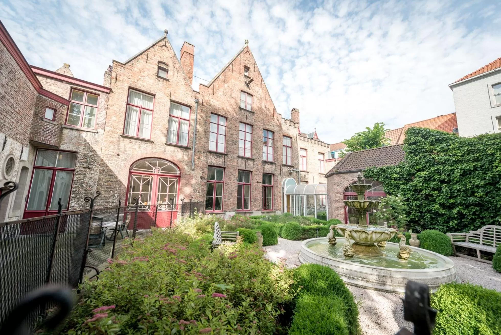 Garden in Hotel Jan Brito