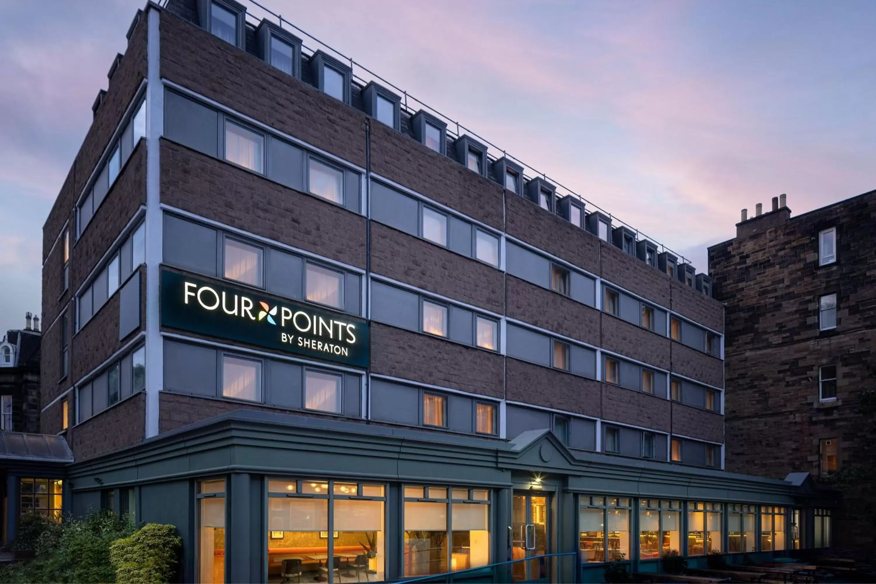 Property Building in Four Points by Sheraton Edinburgh