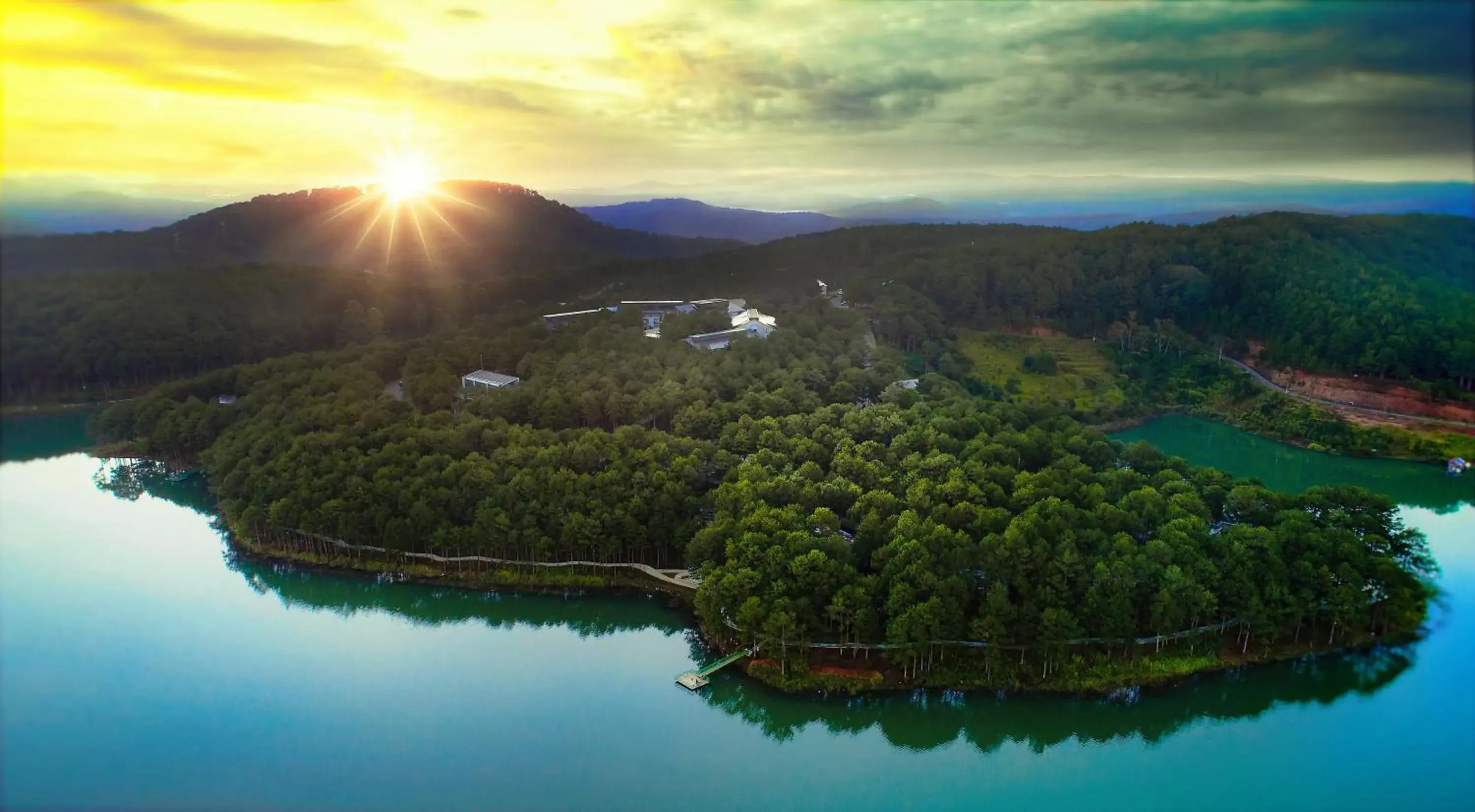 Natural landscape, Bird's-eye View in Terracotta Hotel And Resort Dalat