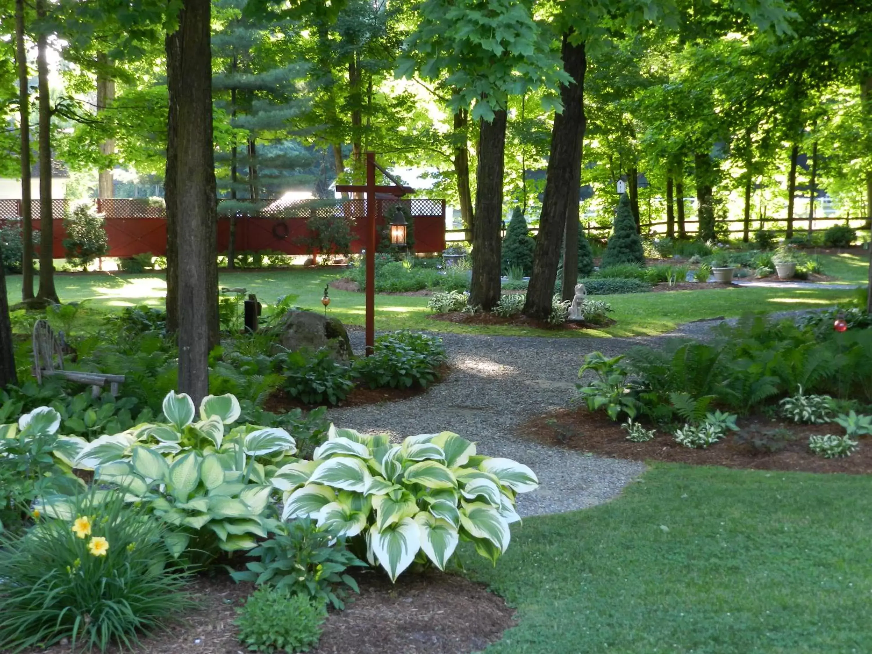 Garden in Waybury Inn