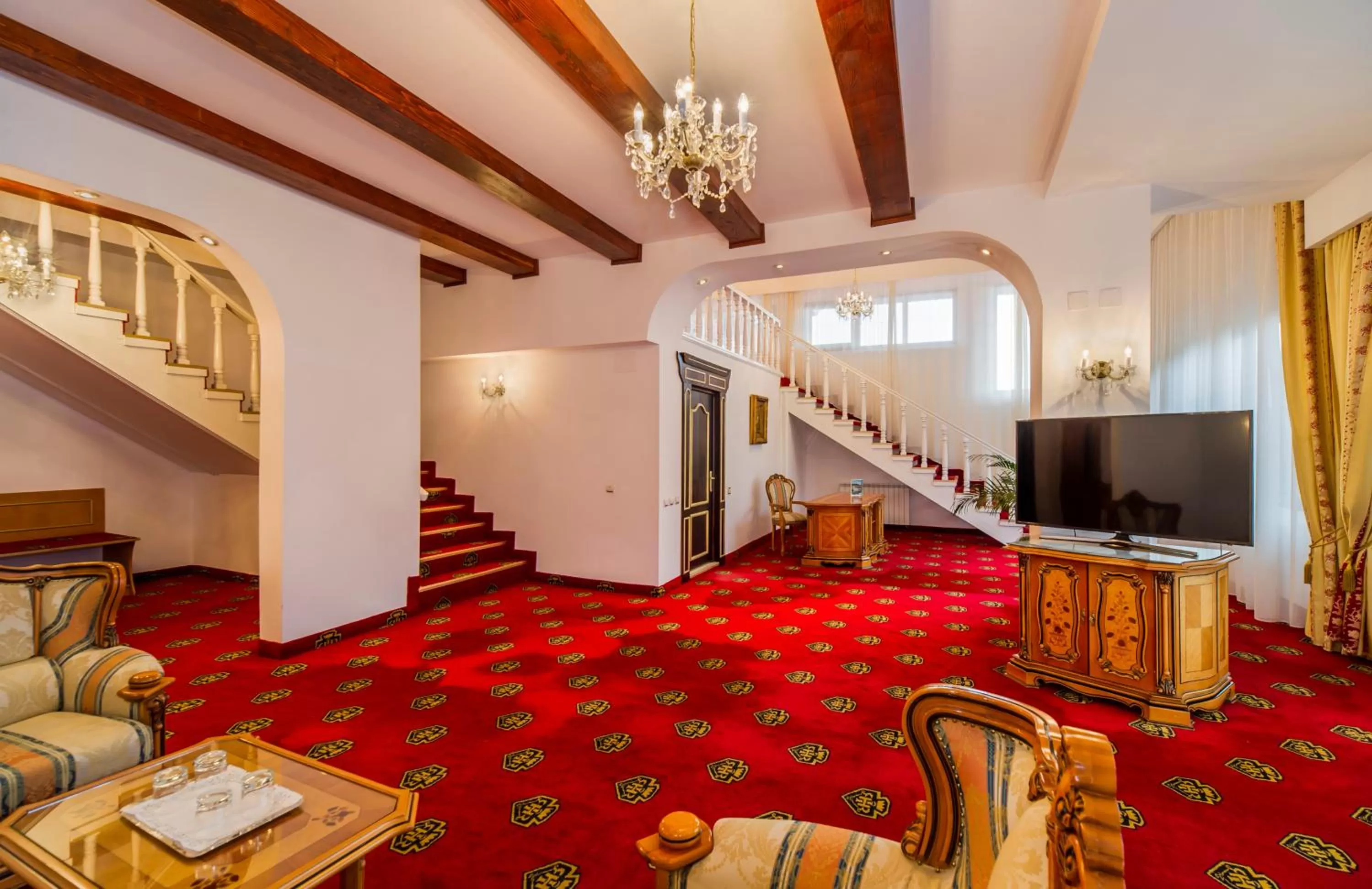 Living room in Aurelius Imparatul Romanilor Hotel & SPA