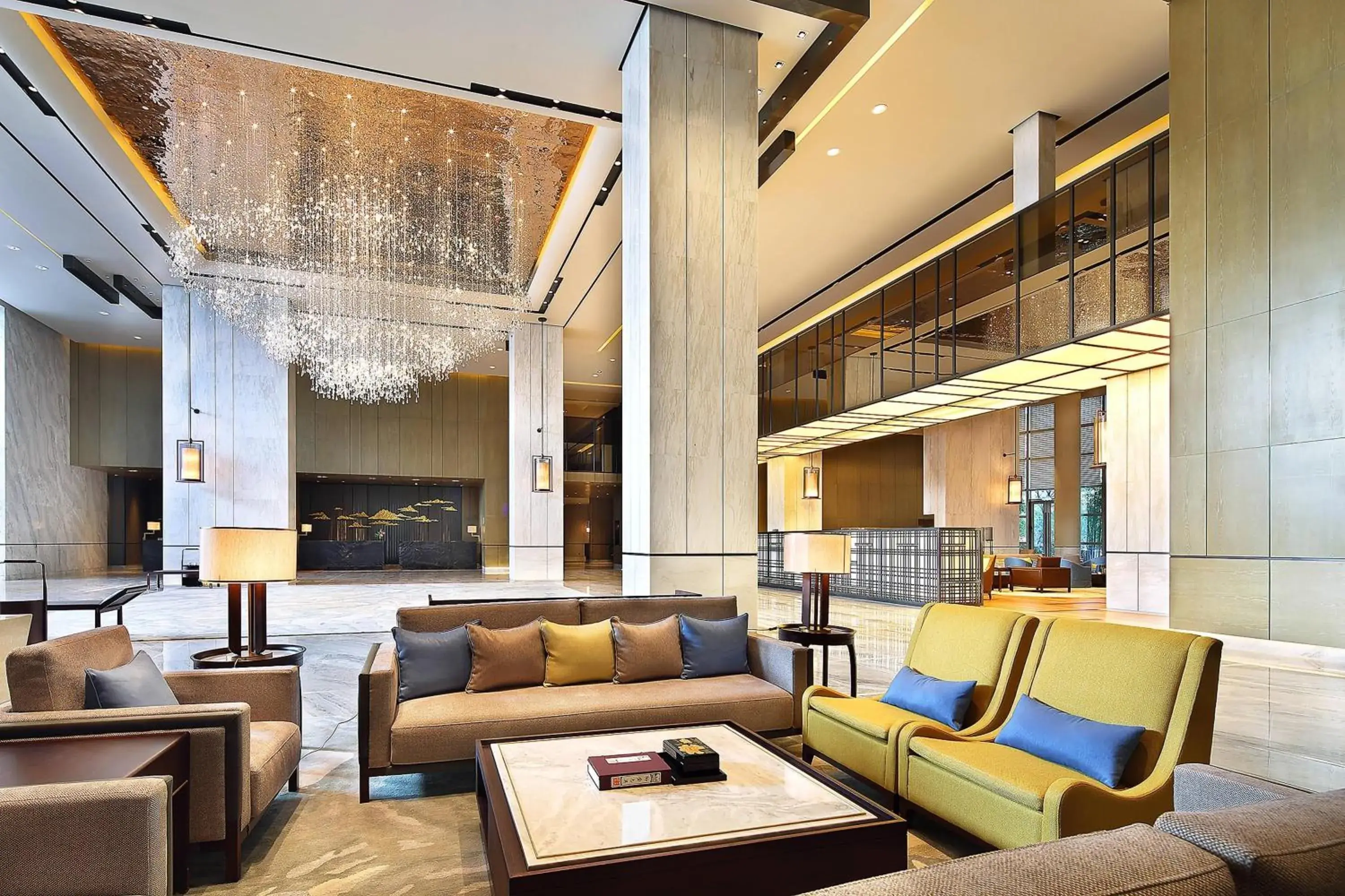 Lobby or reception, Lobby/Reception in Sheraton Grand Hangzhou Binjiang Hotel