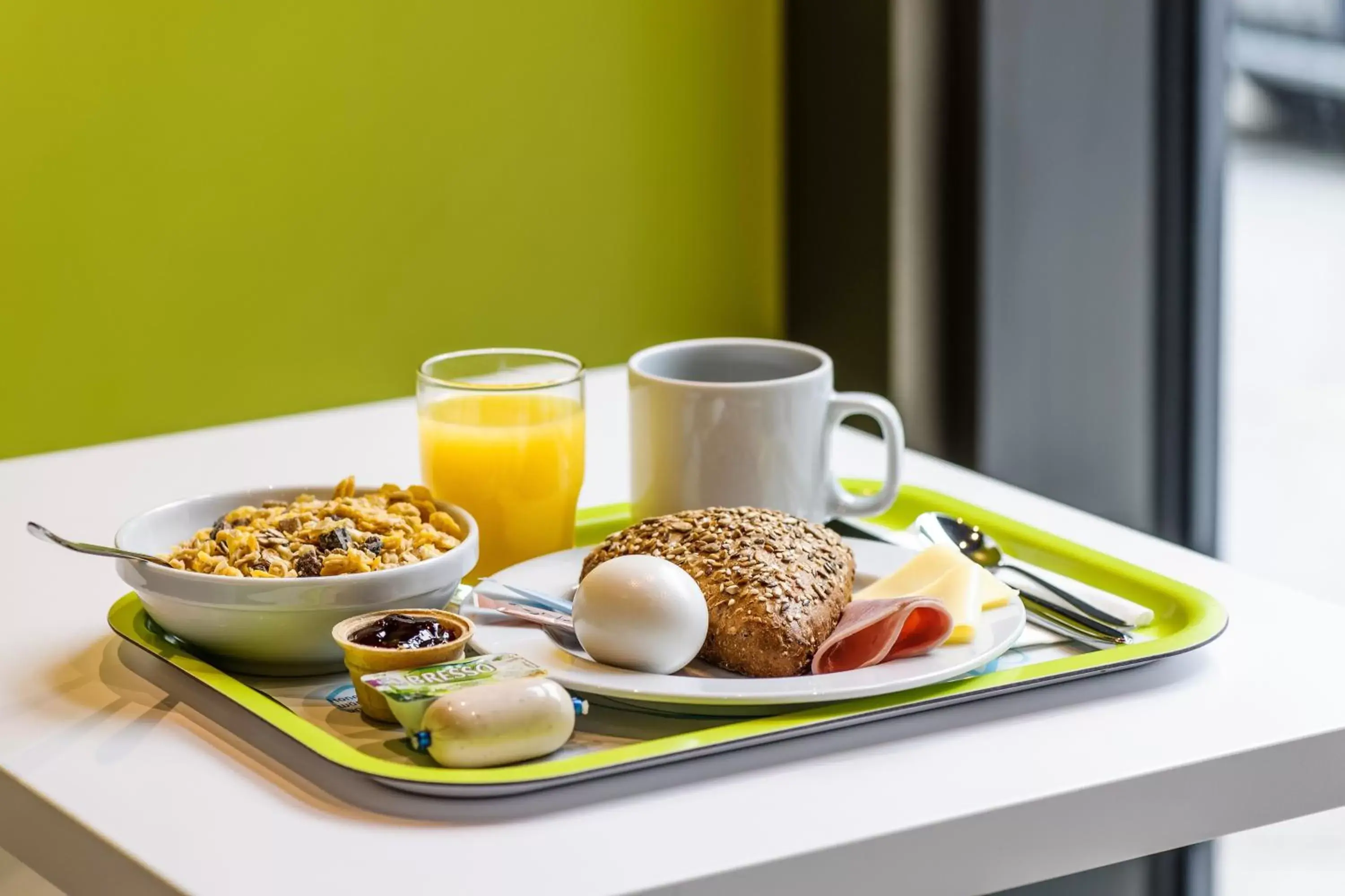 Continental breakfast in ibis budget Hamburg Altona Continental breakfast in ibis budget Hamburg Altona