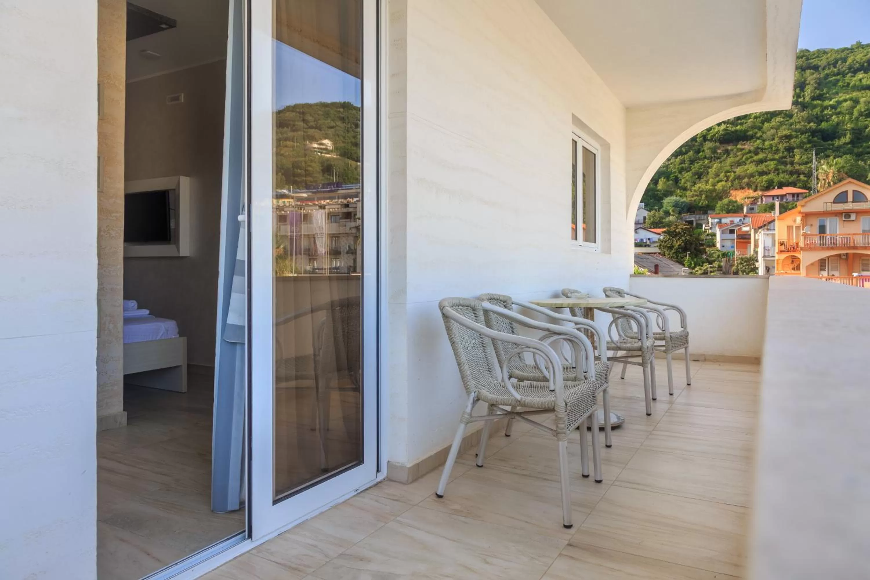 Balcony/Terrace in Hotel Maksim