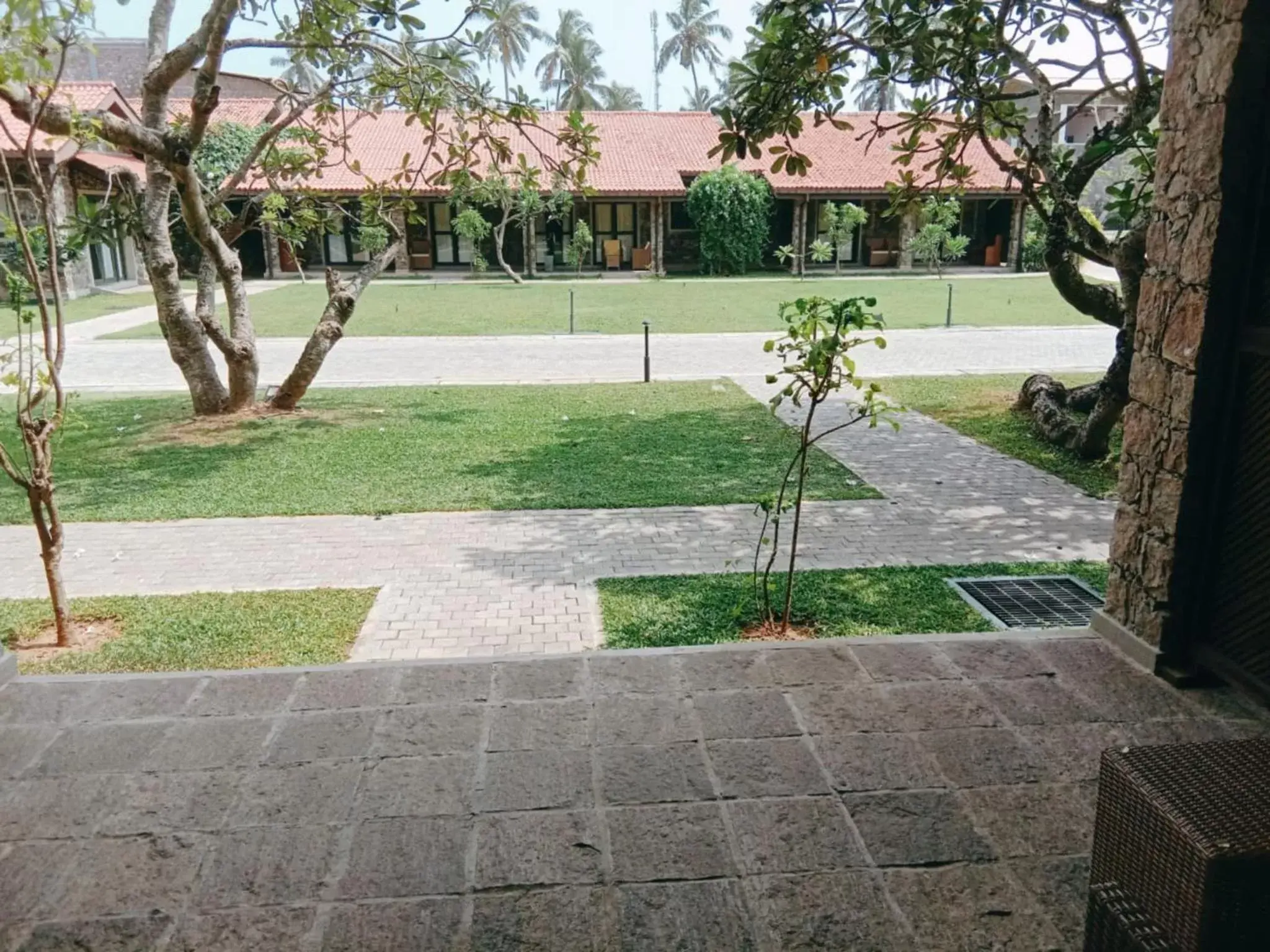 Garden view in Regenta Arie Lagoon Negombo