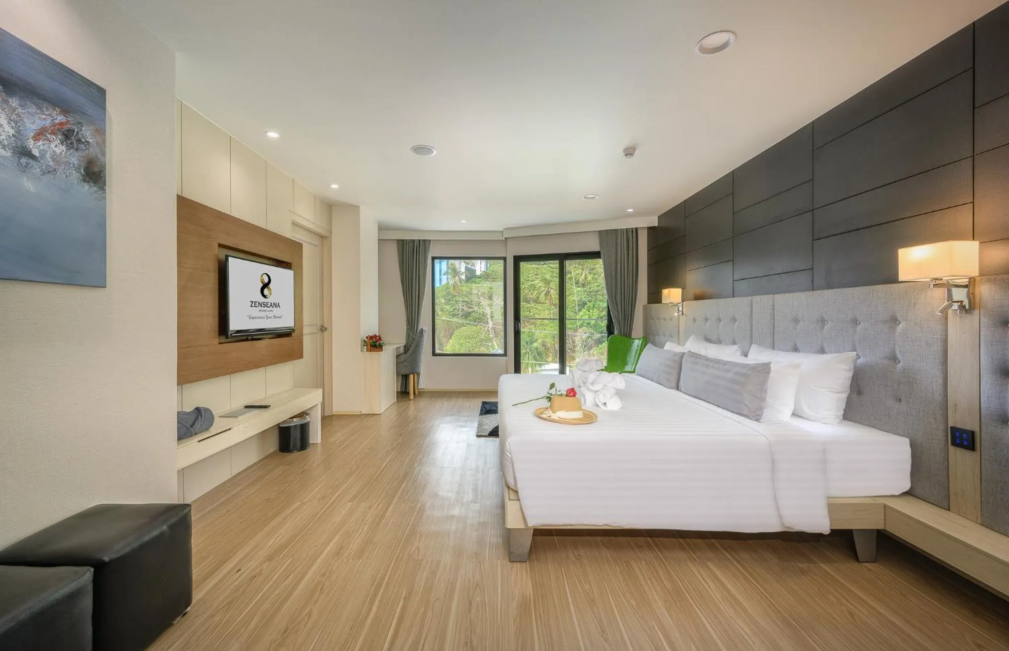 Photo of the whole room, Bed in Zenseana Resort & Spa - Patong, Phuket