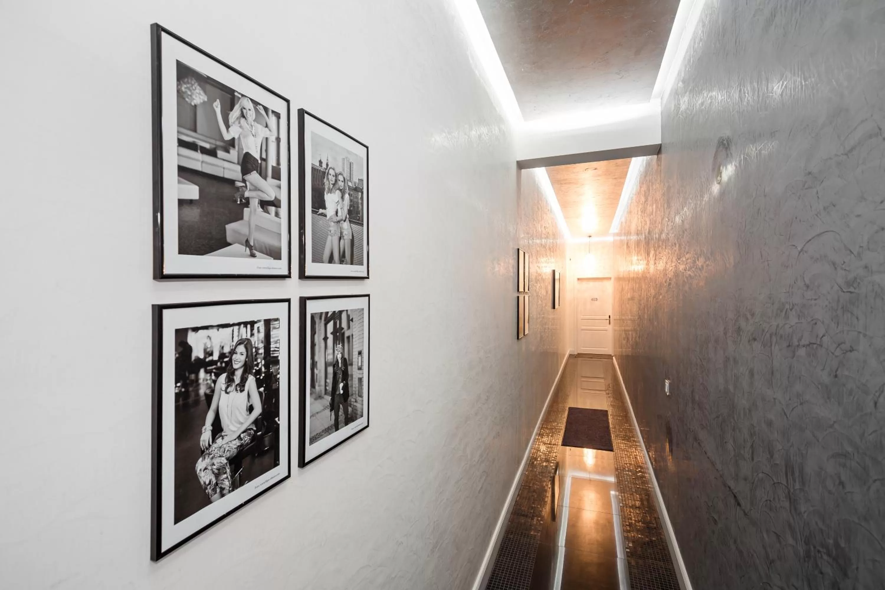 Lobby or reception in Arabel Design Apartments