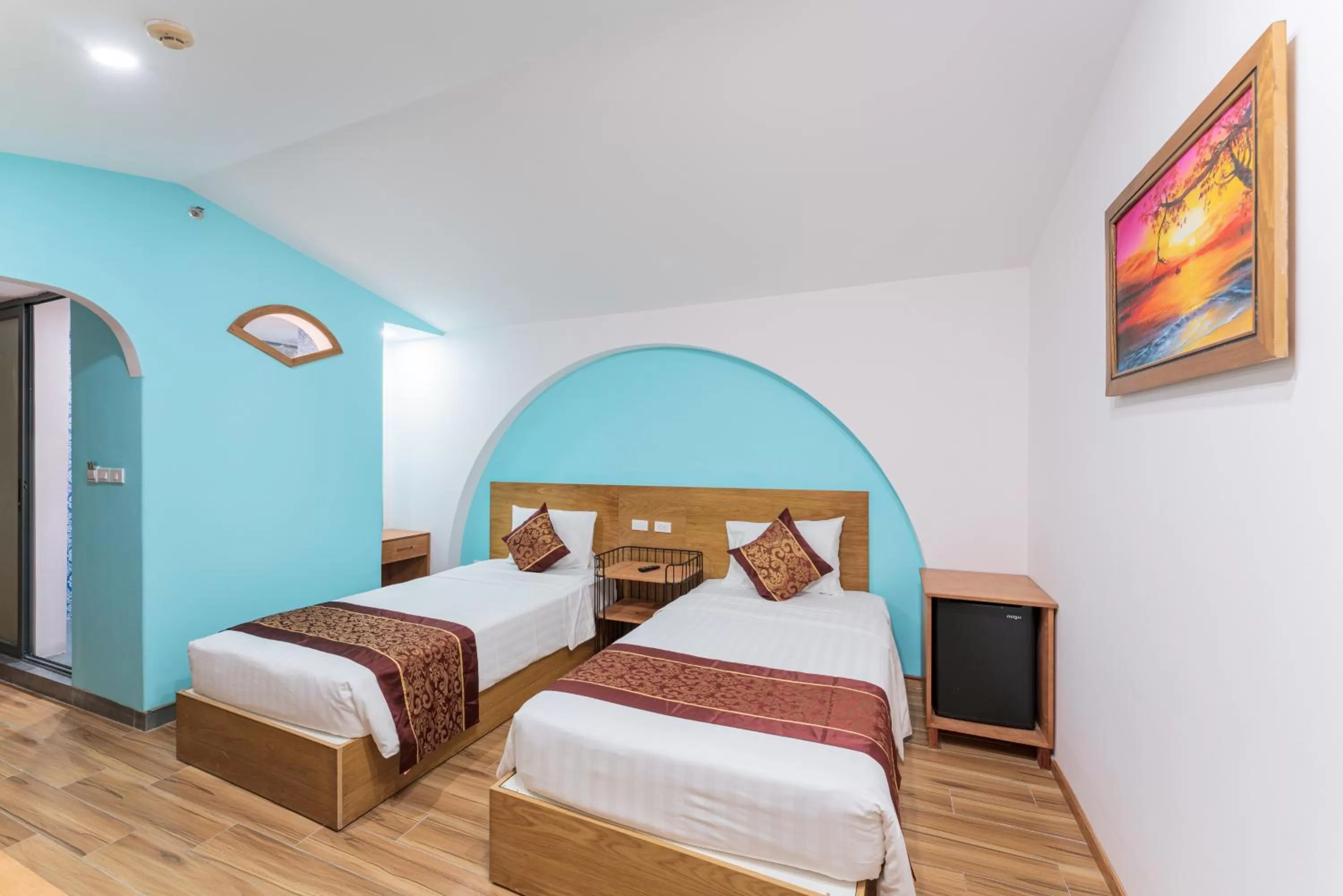 Photo of the whole room, Bed in Prime New Hotel