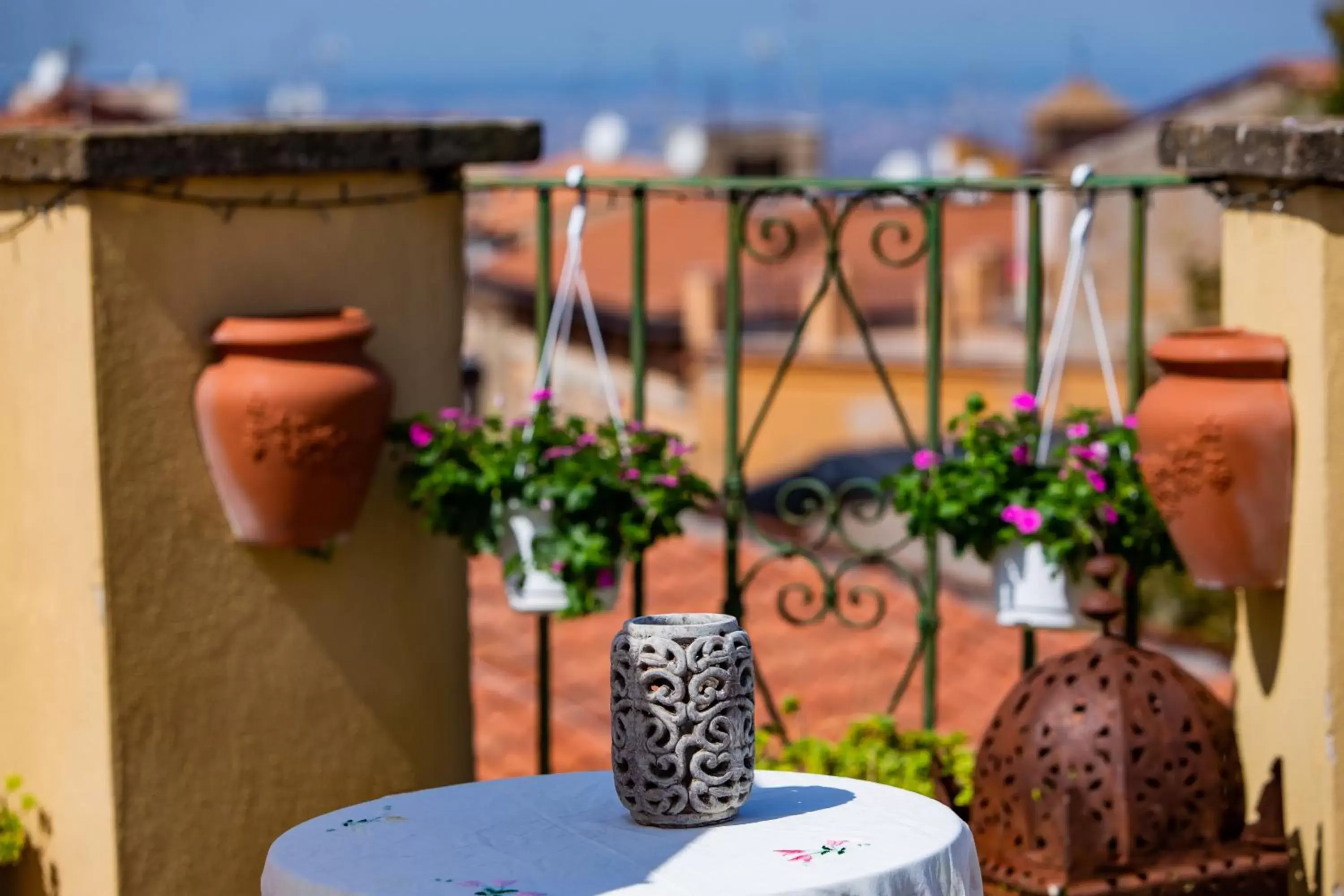 Balcony/Terrace in B&B Buonfiglio Cicconcelli - Terrazza panoramica