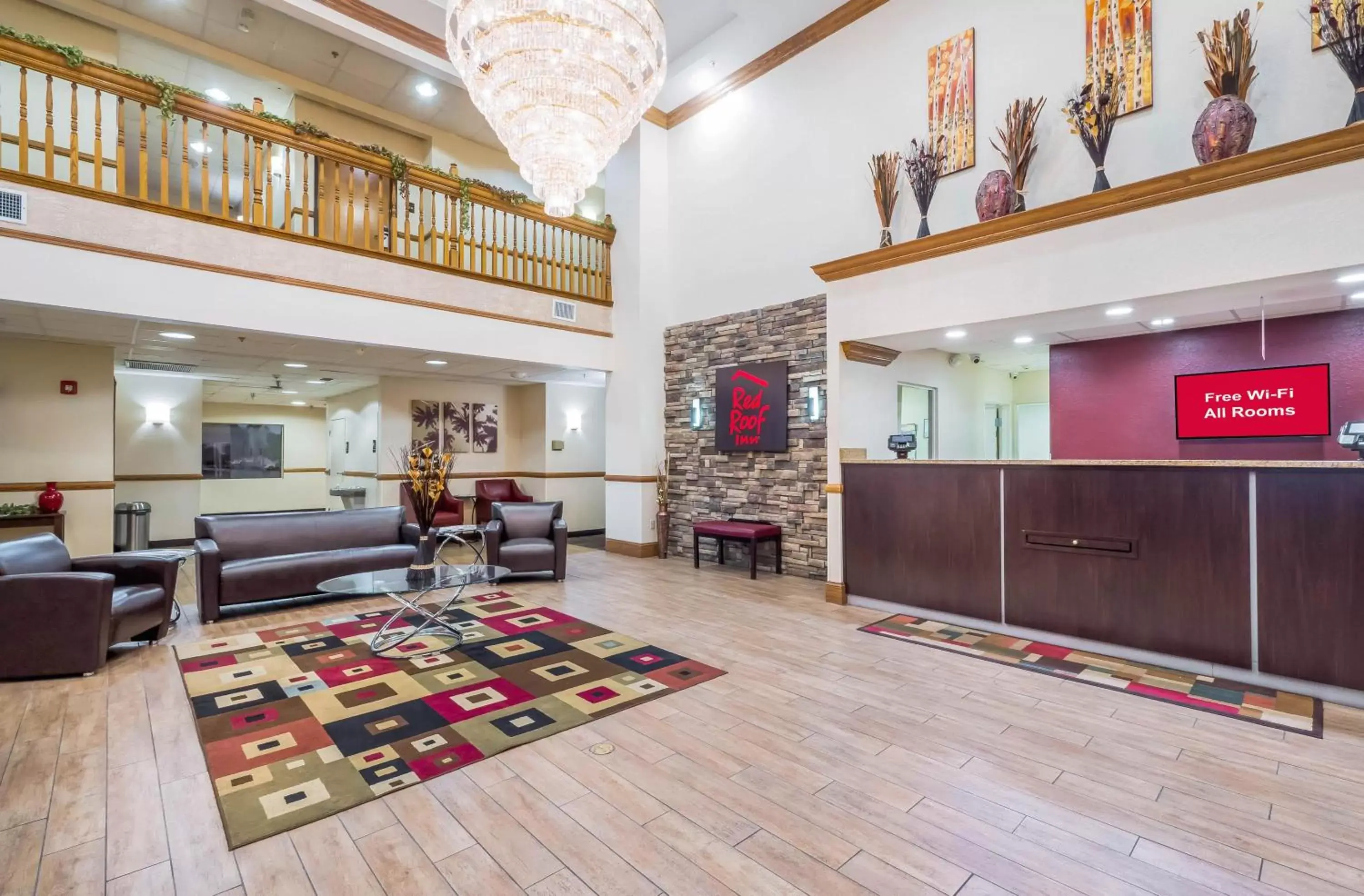 Lobby or reception, Lobby/Reception in Red Roof Inn Ocala