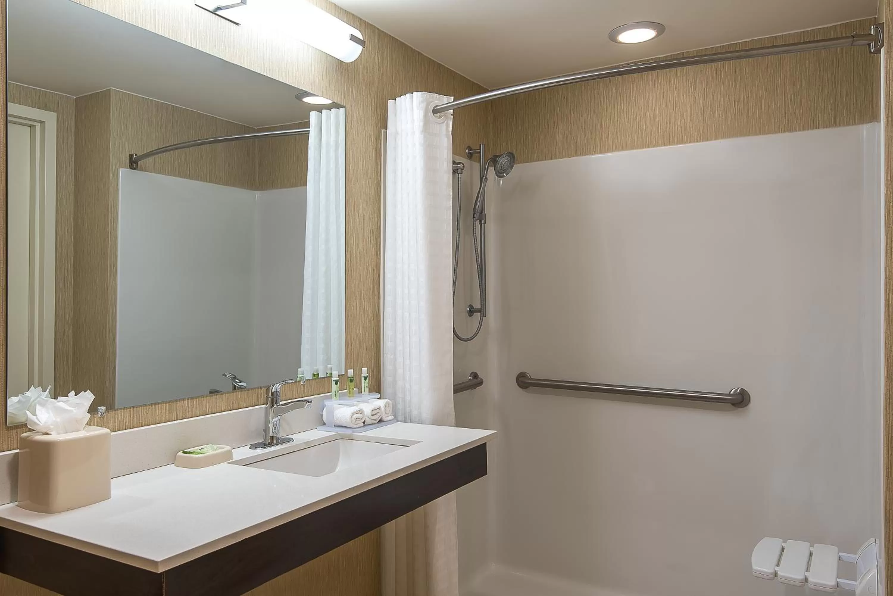 Shower in Crowne Plaza Princeton - Conference Center by IHG