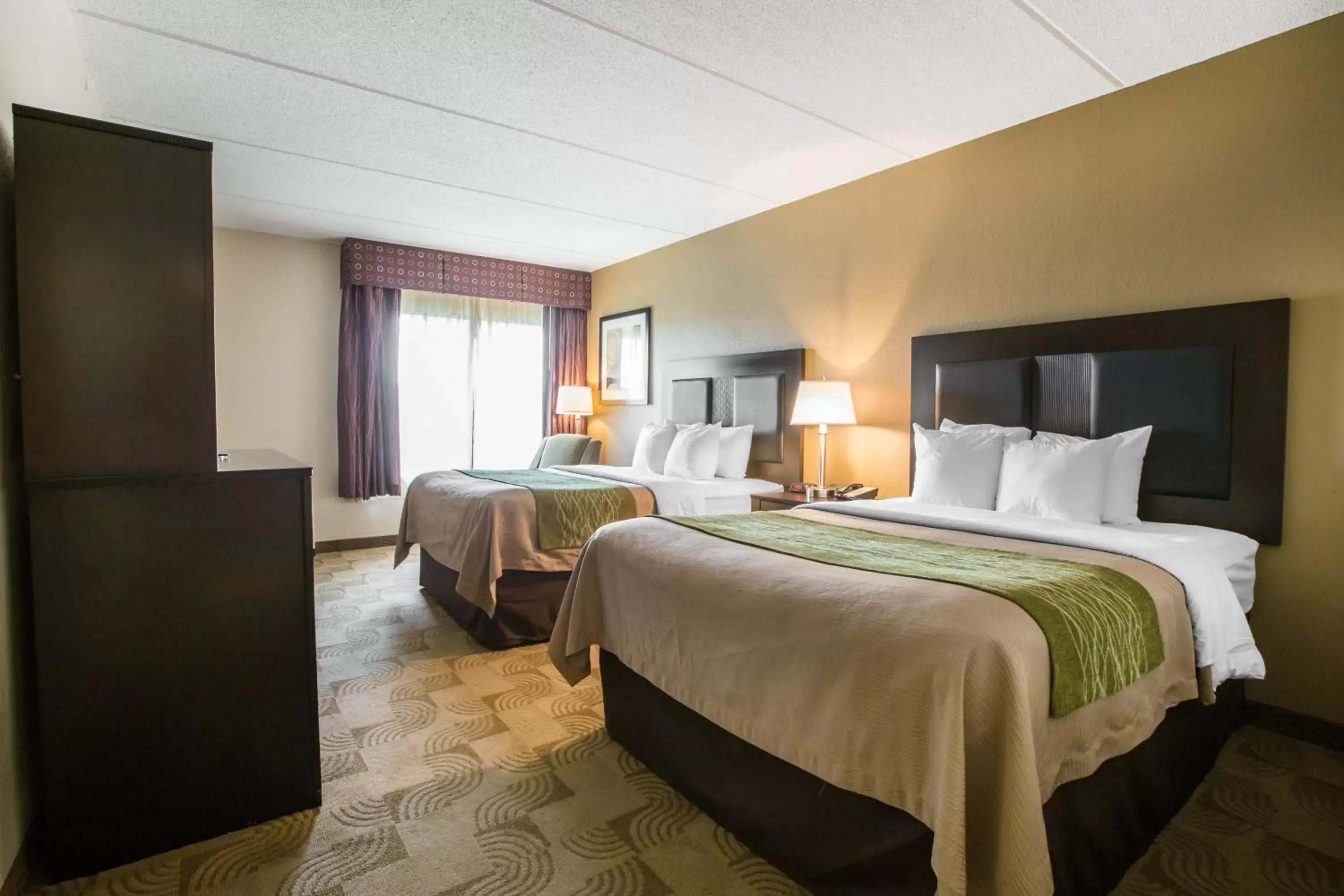 Queen Room with Two Queen Beds - Non-Smoking in Comfort Inn Warner Robins - Robins AFB