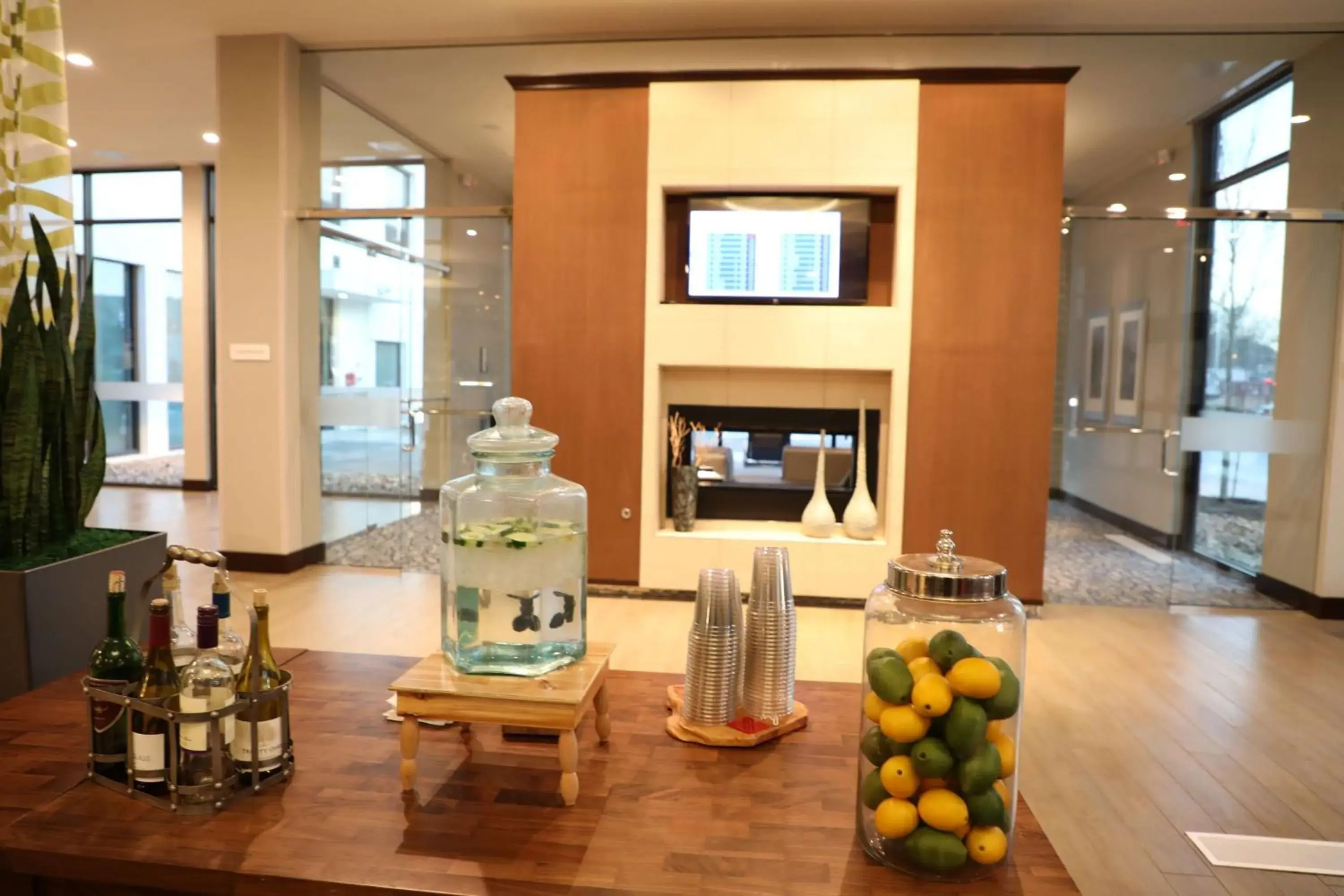 Lobby or reception in Hilton Garden Inn Austin Airport