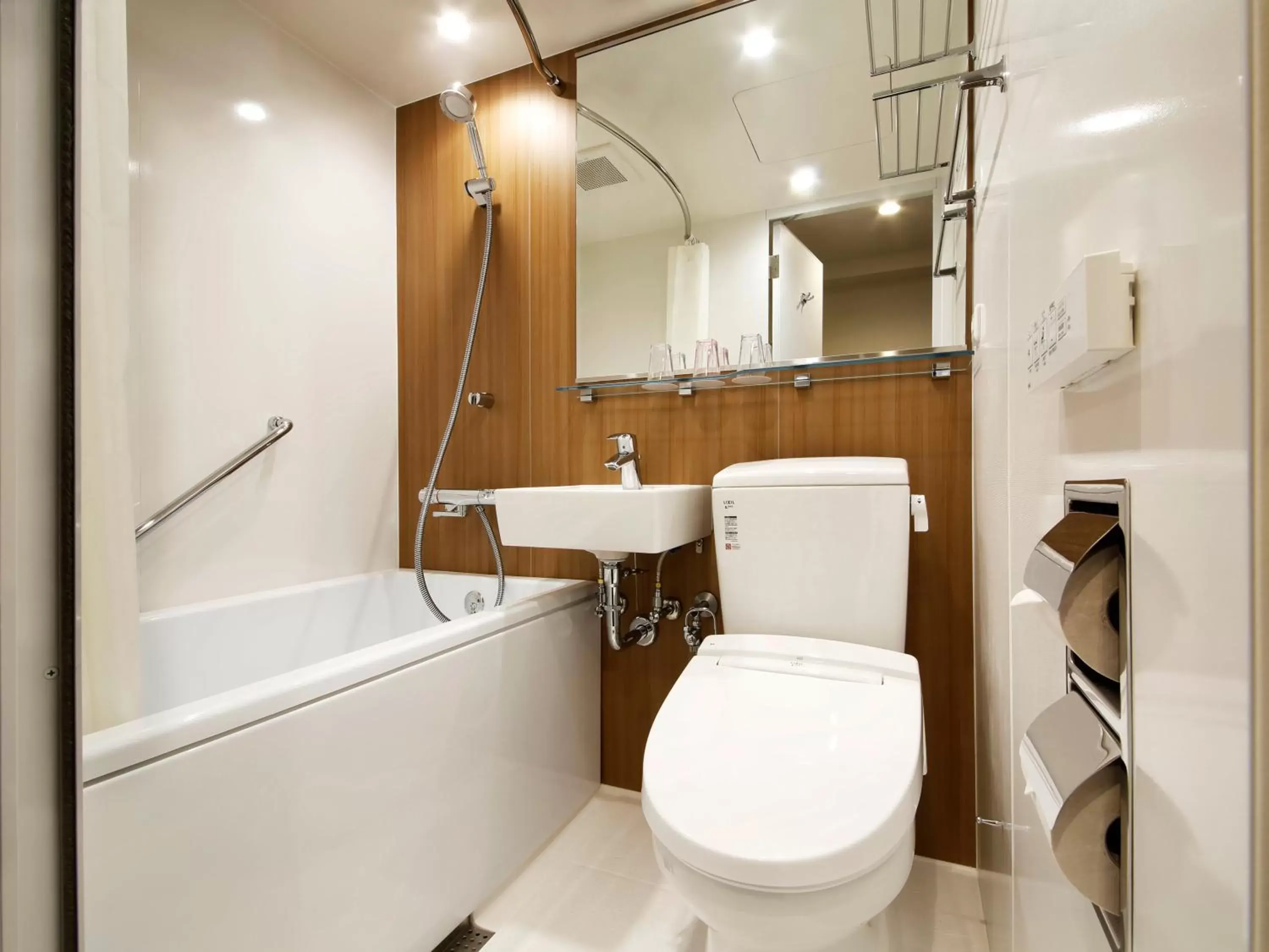 Photo of the whole room, Bathroom in HOTEL MYSTAYS Sapporo Susukino