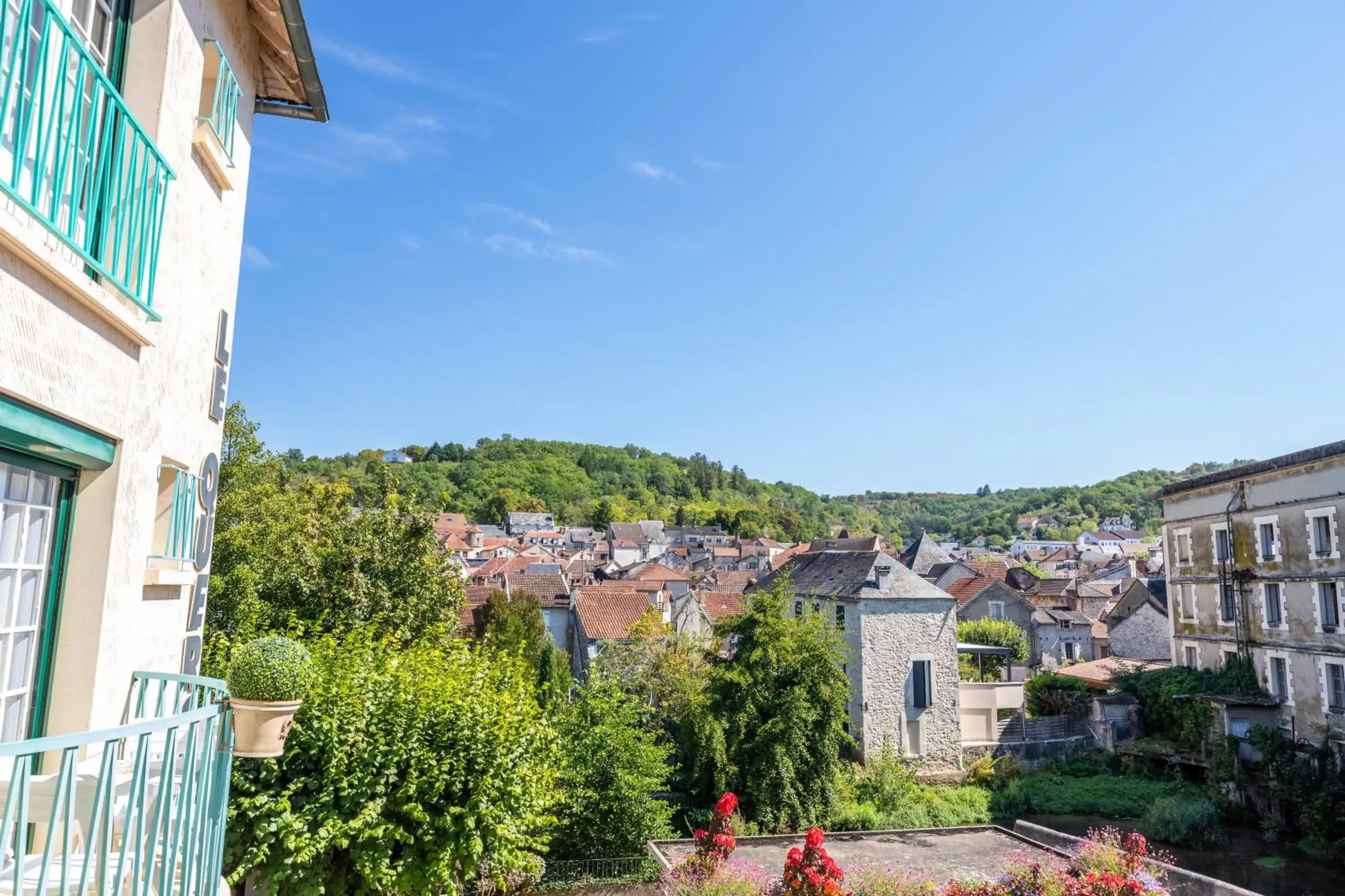 City view in Le Quercy