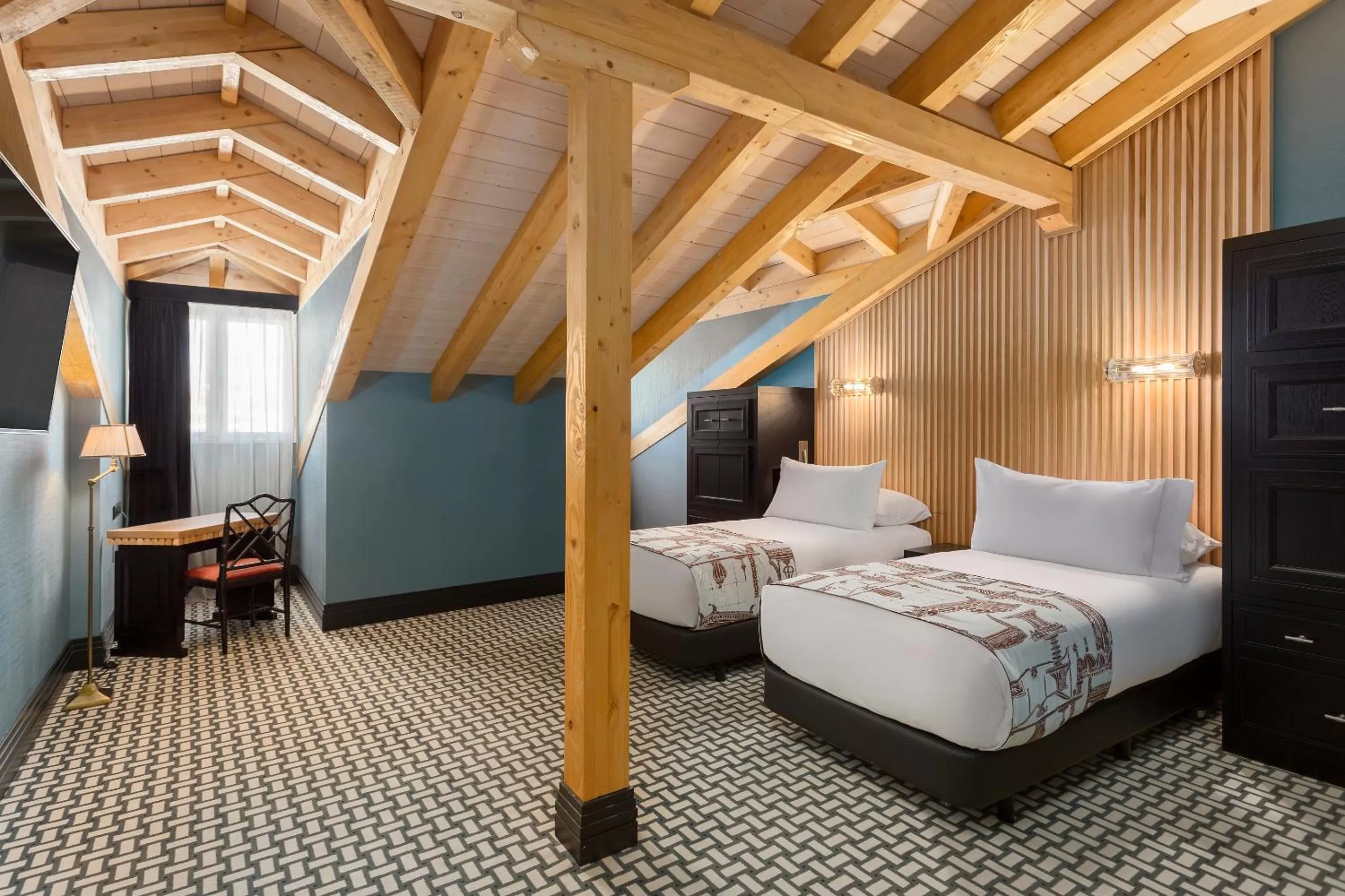 Bed in Room Mate Collection Alba, Madrid