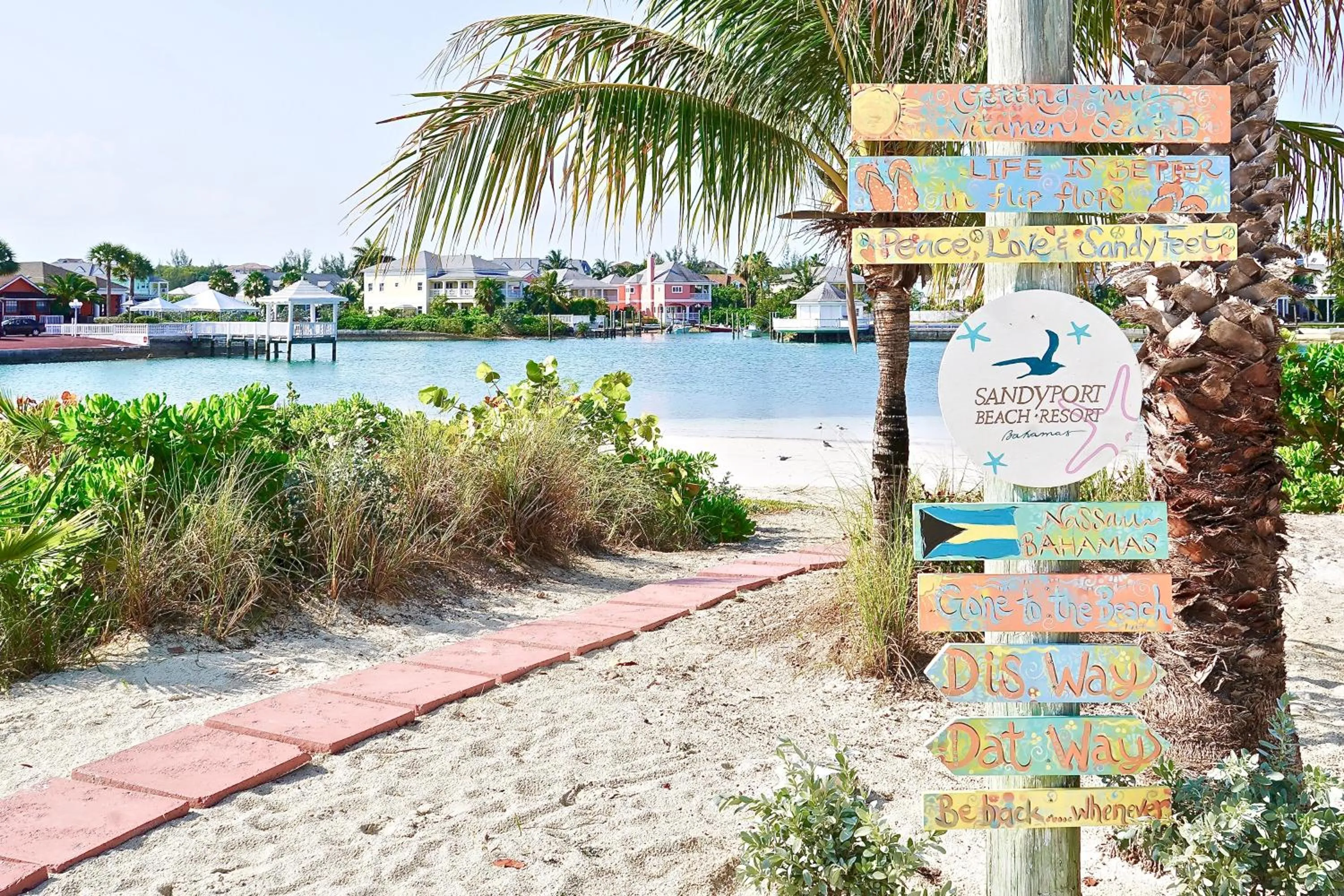 Nearby landmark in Sandyport Beach Resort