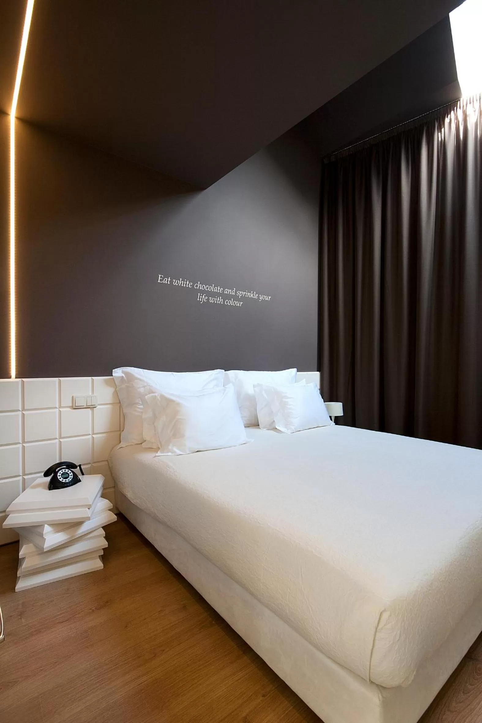 Bed in Hotel Fabrica do Chocolate