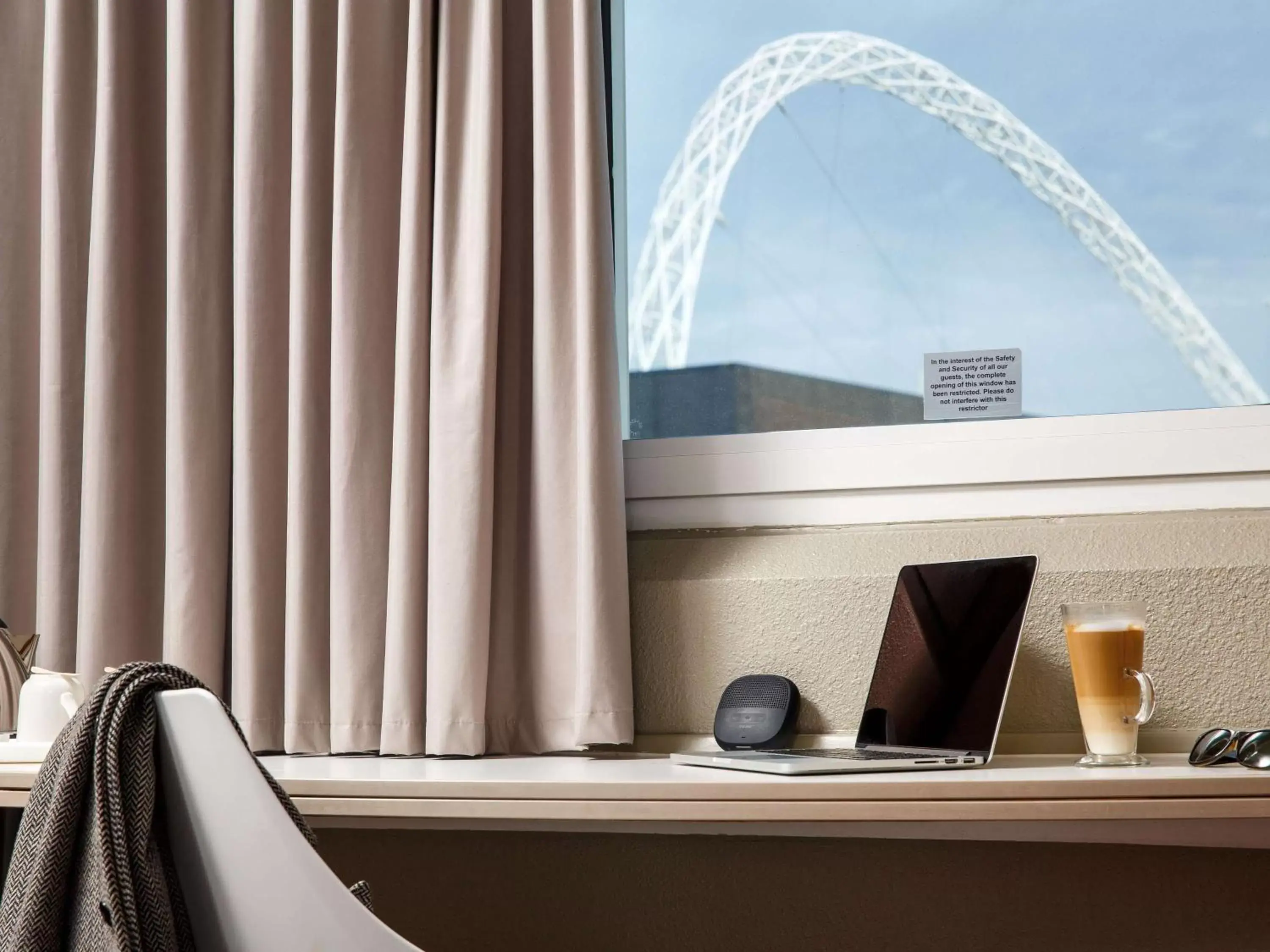 Bedroom in ibis London Wembley