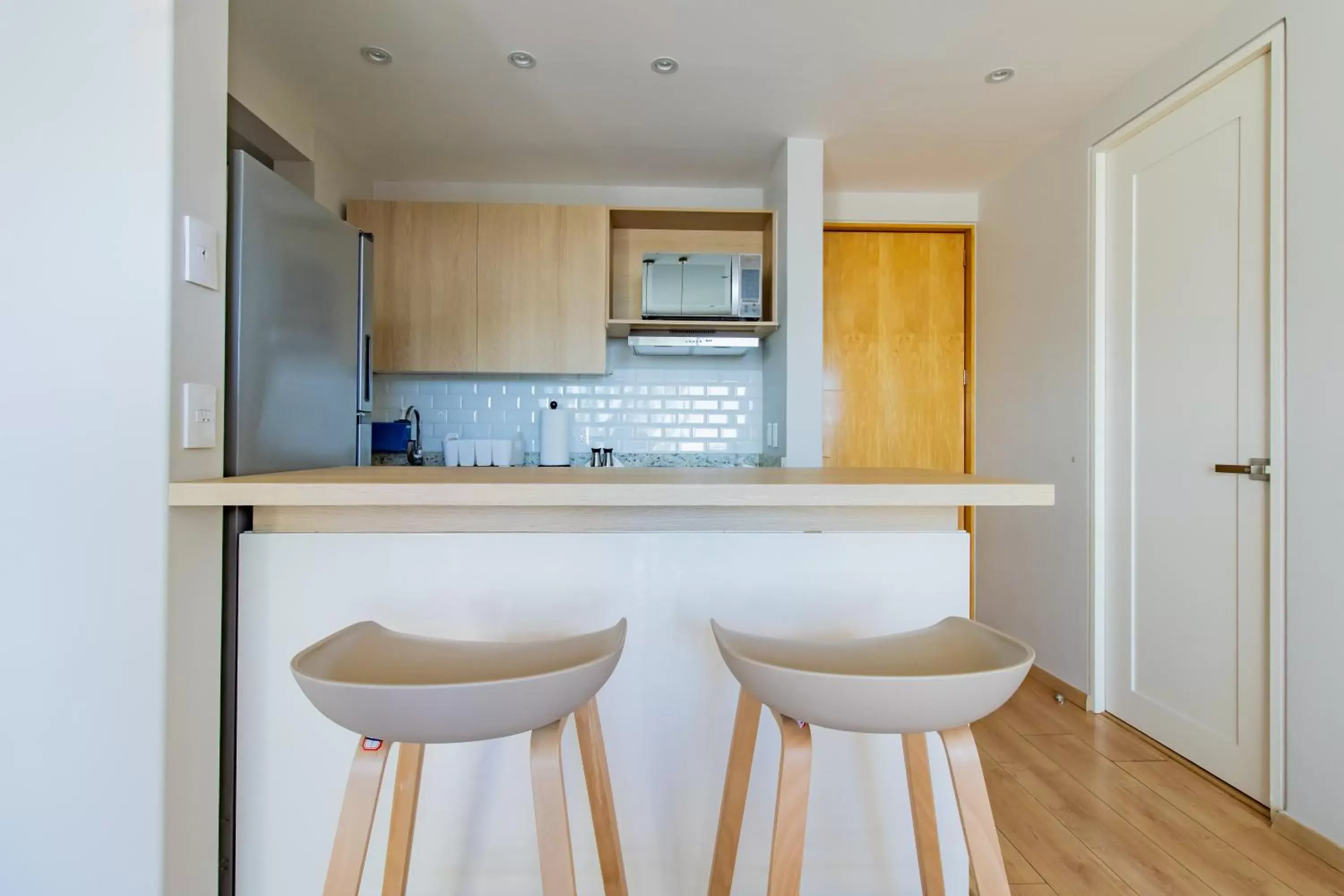 Dining area, Kitchen/Kitchenette in Capitalia - Apartments - Santa Fe
