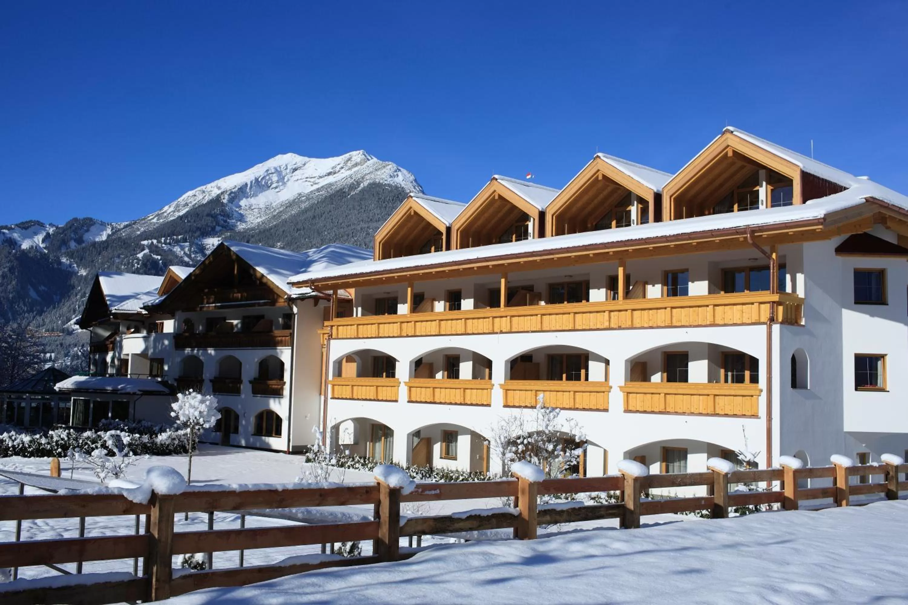 Property building in Hotel Alpen Residence