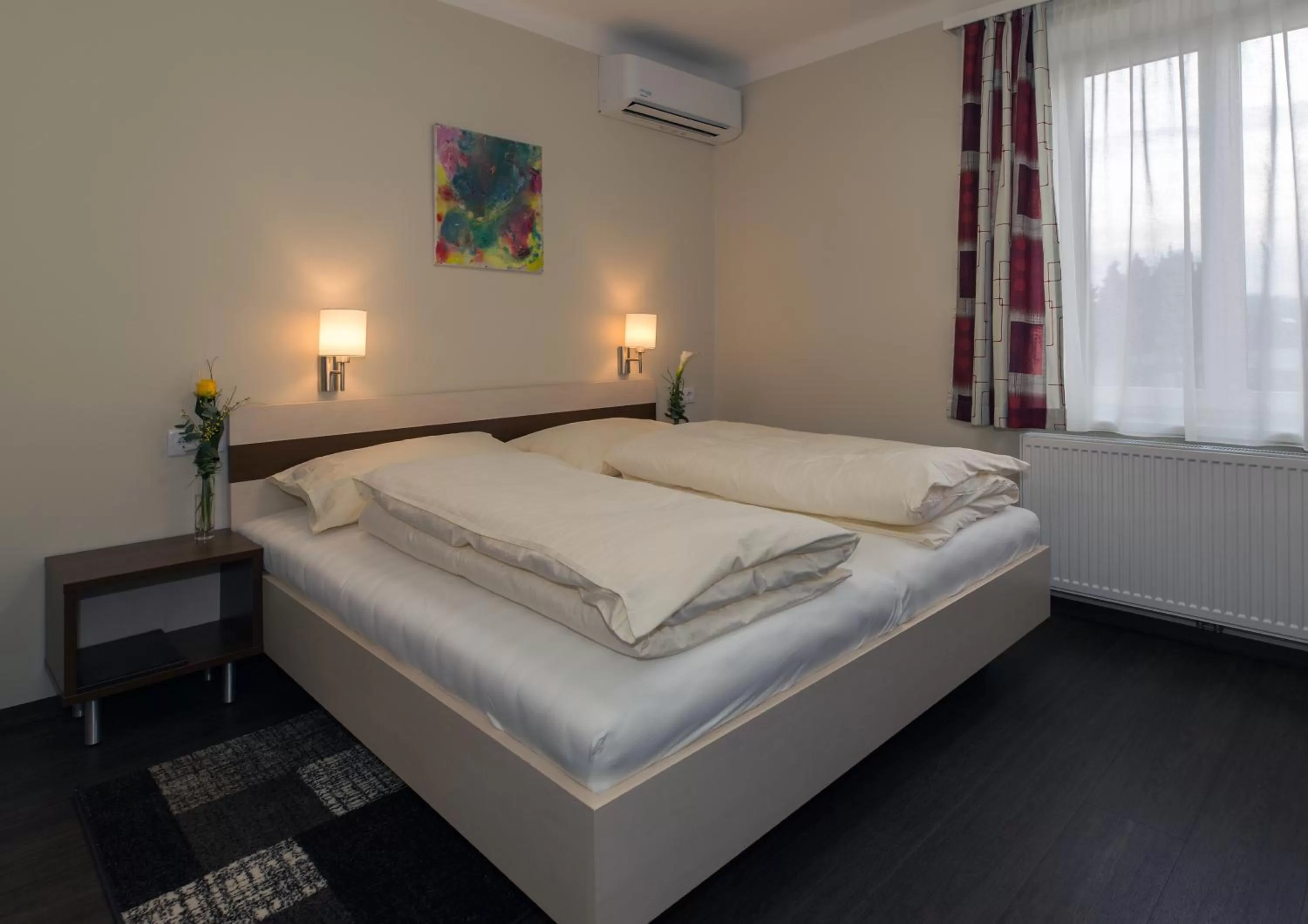 Bed in Hotel Guidassoni