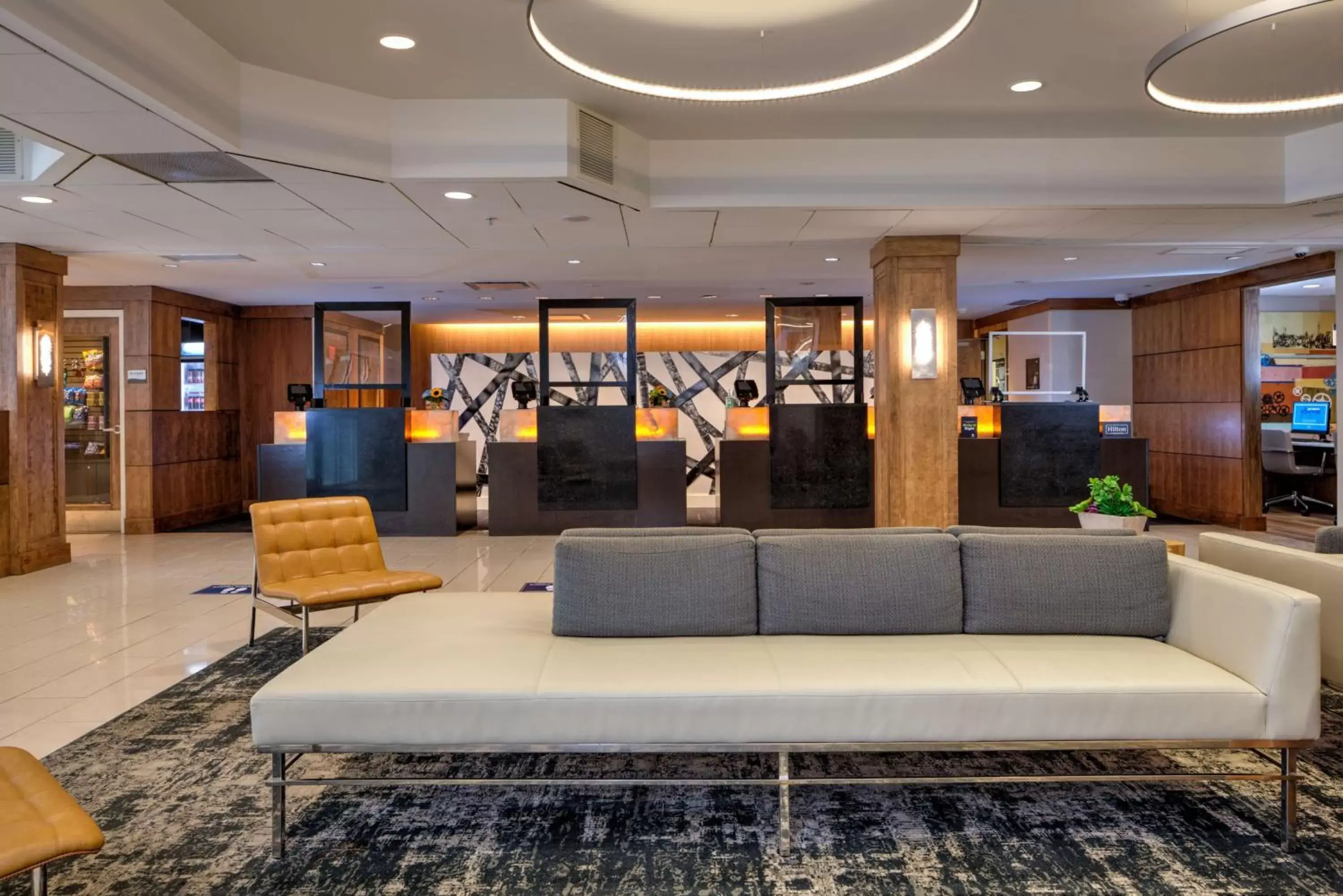 Lobby or reception in DoubleTree by Hilton Hotel & Suites Pittsburgh Downtown Lobby or reception in DoubleTree by Hilton Hotel & Suites Pittsburgh Downtown