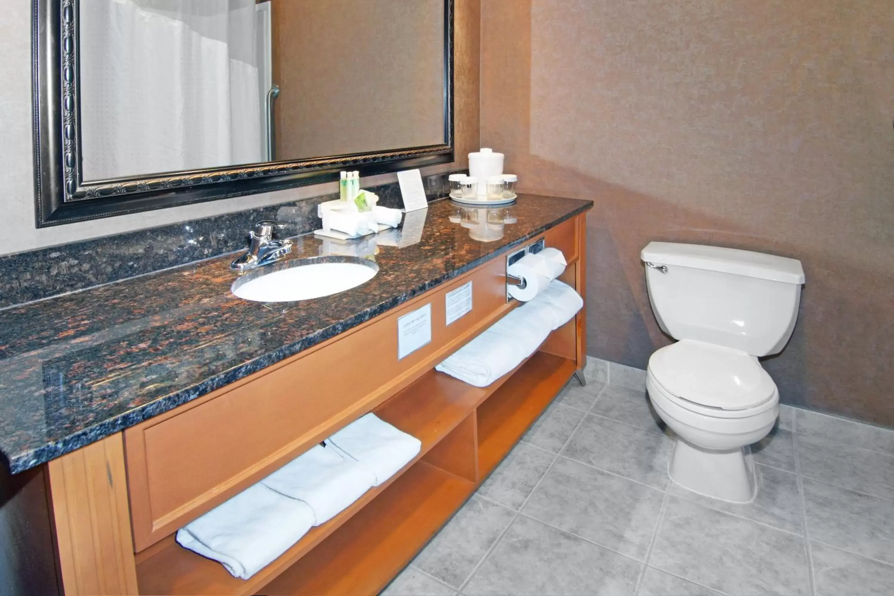 Photo of the whole room, Bathroom in Holiday Inn Express Calgary South, an IHG Hotel