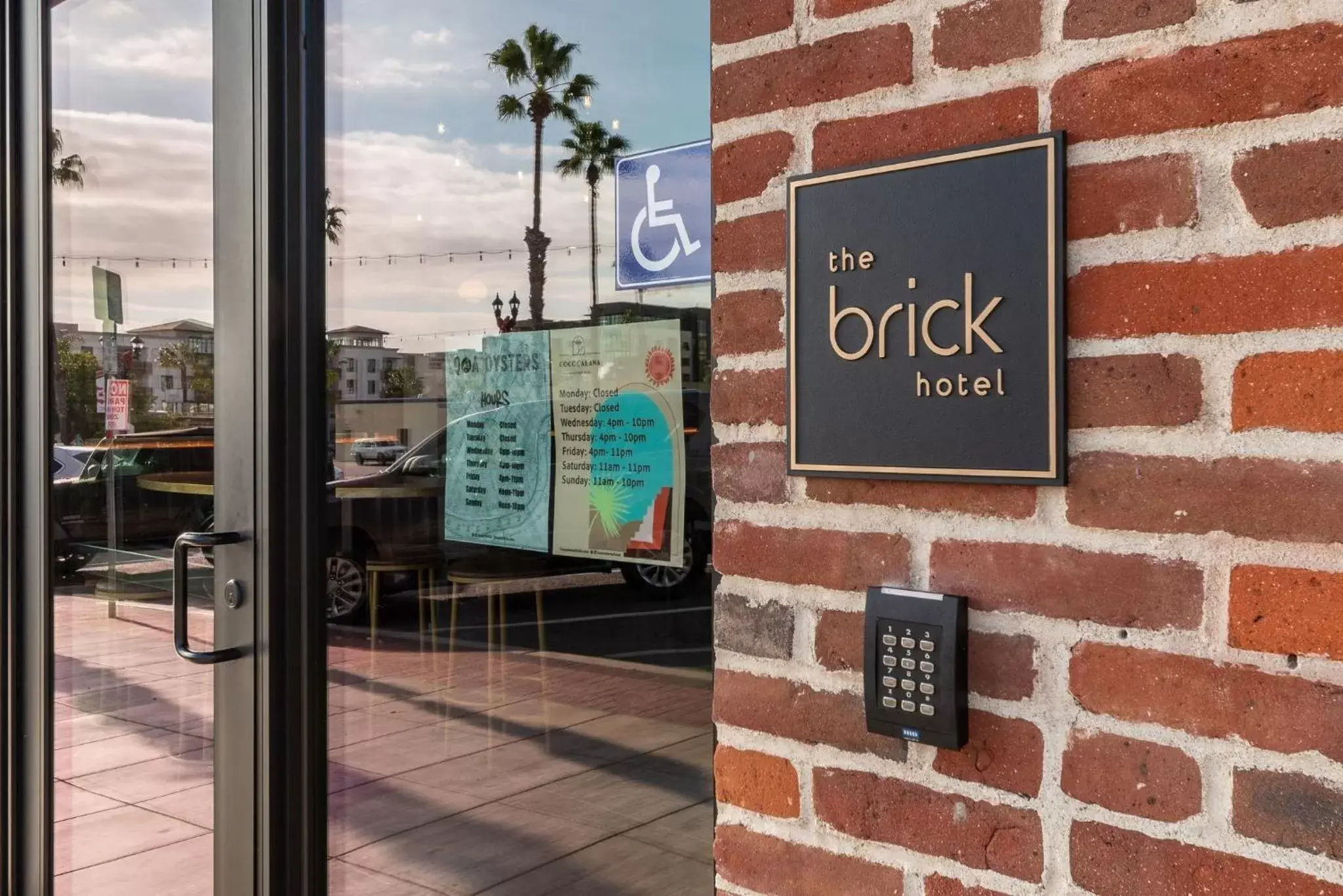 Facade/entrance in The Brick Boutique Hotel