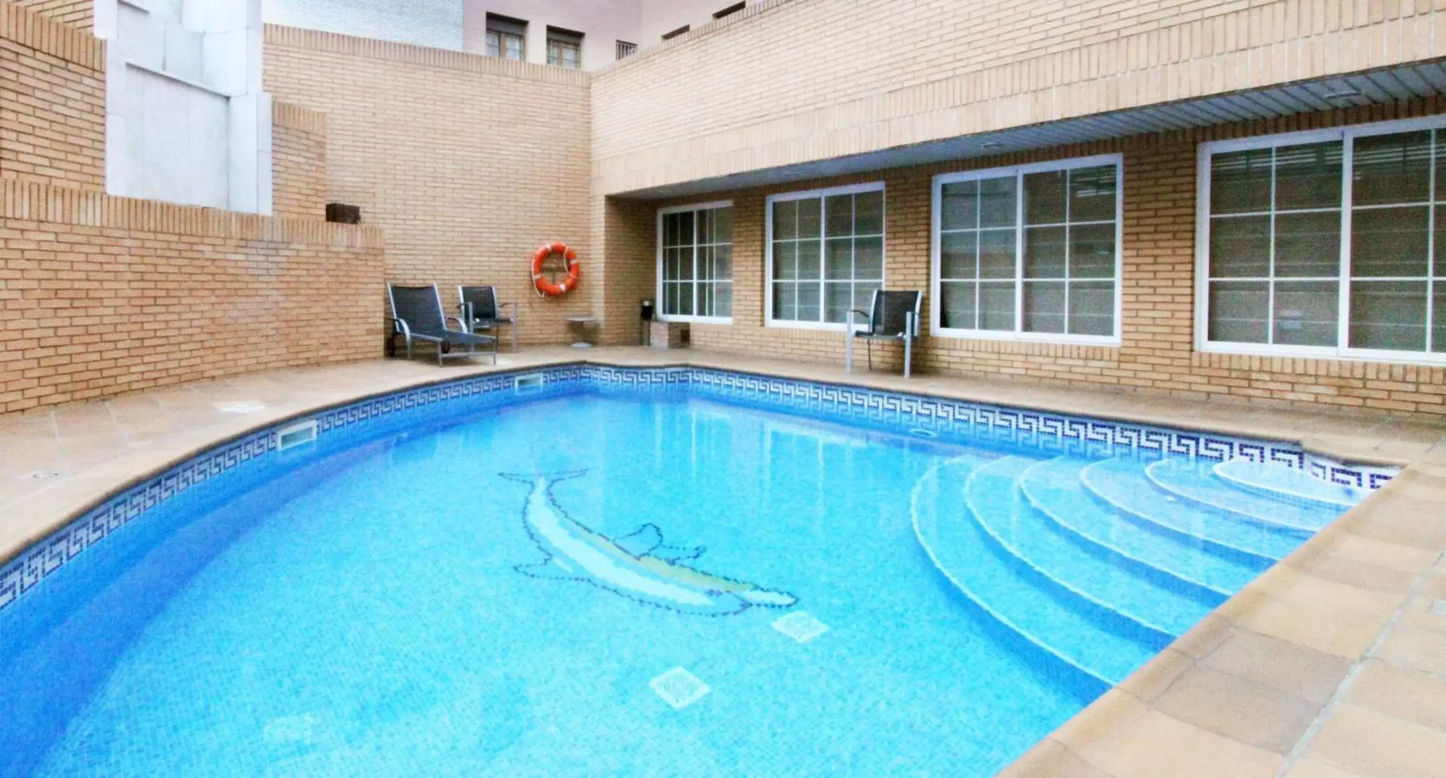 Swimming Pool in Aparthotel Los Girasoles