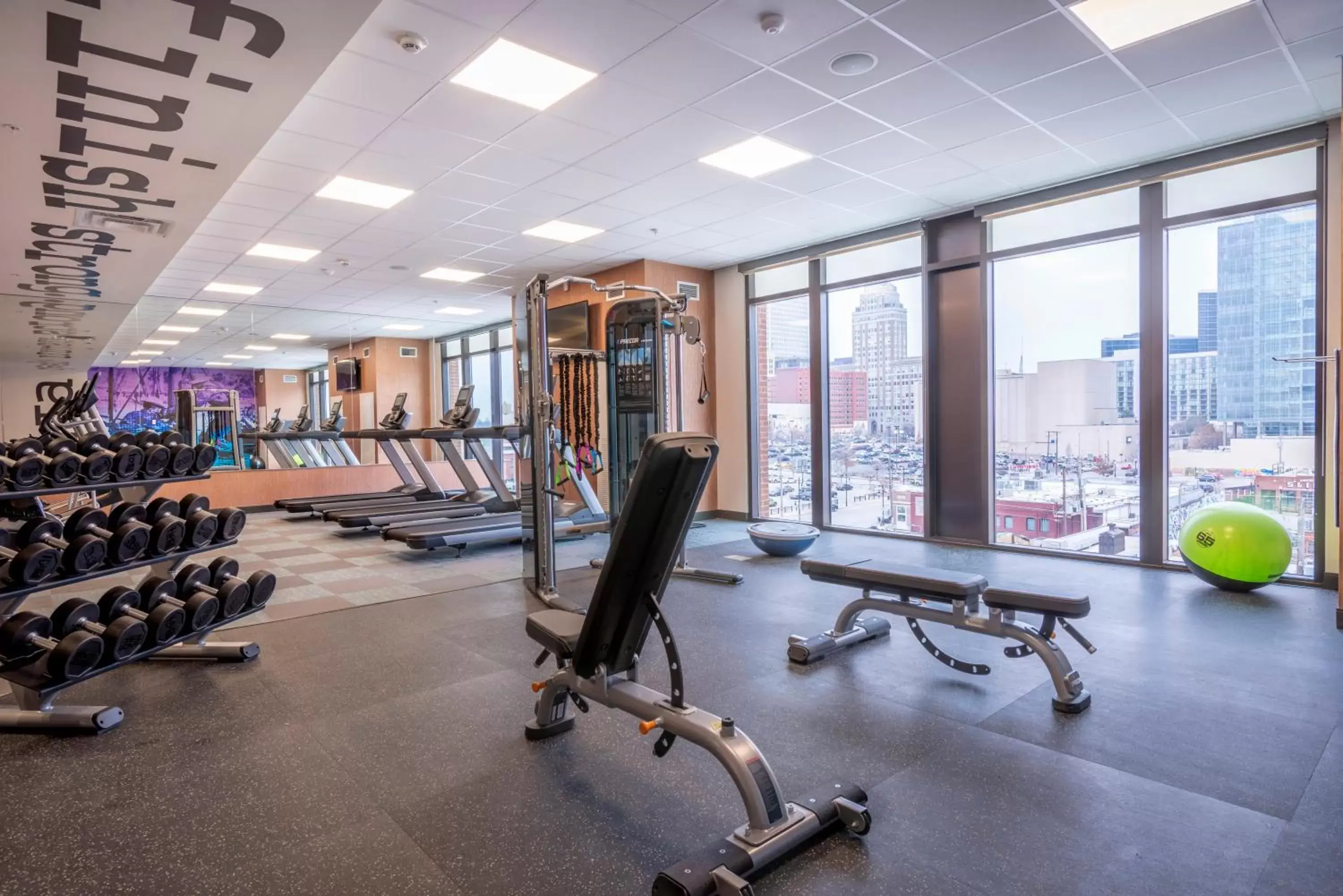 Fitness centre/facilities, Fitness Center/Facilities in Hotel Indigo Tulsa DWTN/Entertainment Area
