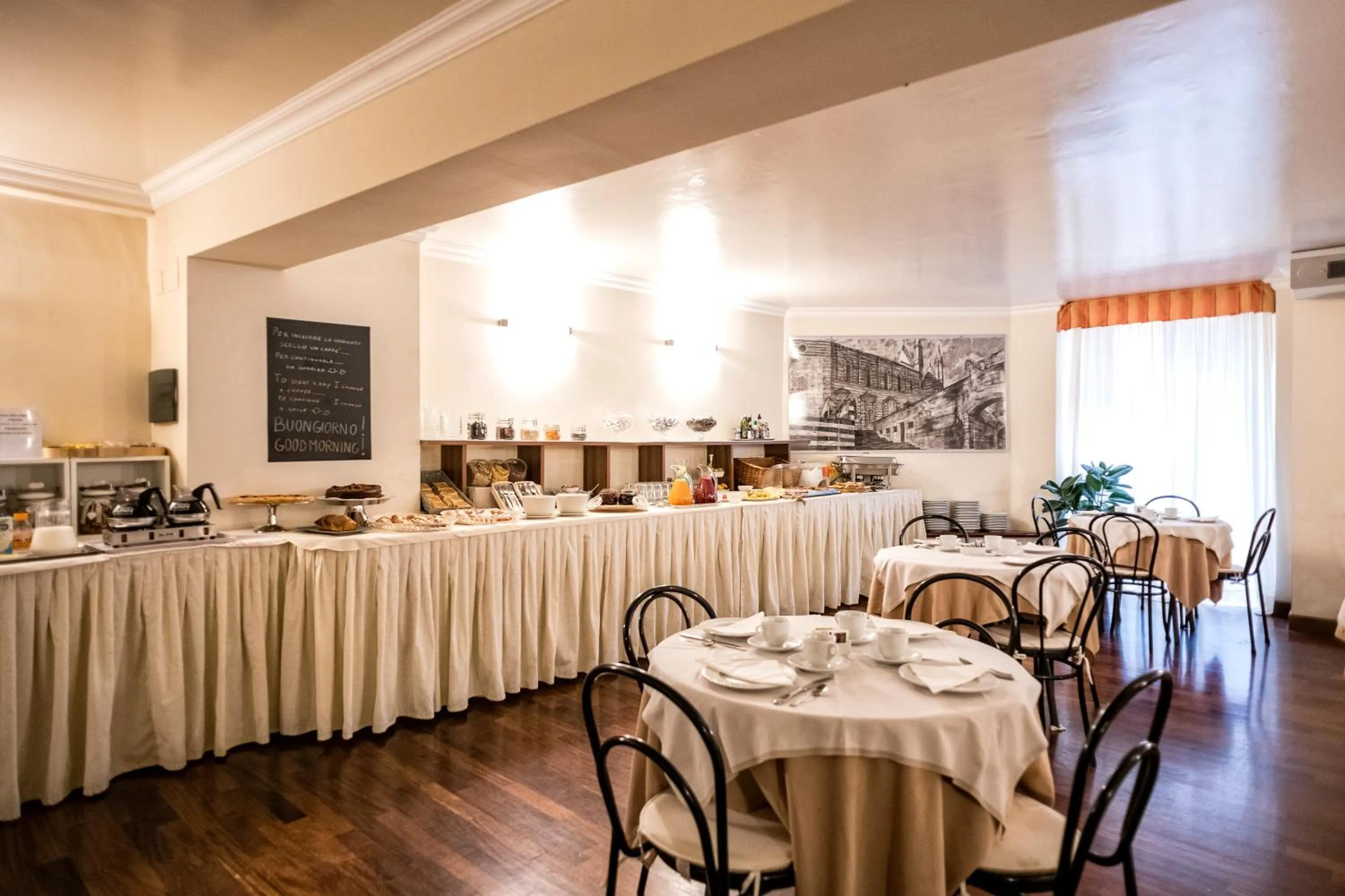 Restaurant/places to eat in Grand Hotel Italia
