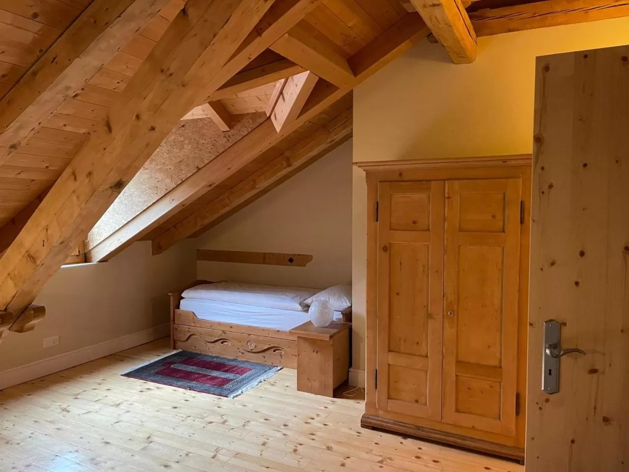 Bedroom in Hotel Bernina 1865 by Kleos Group Collection