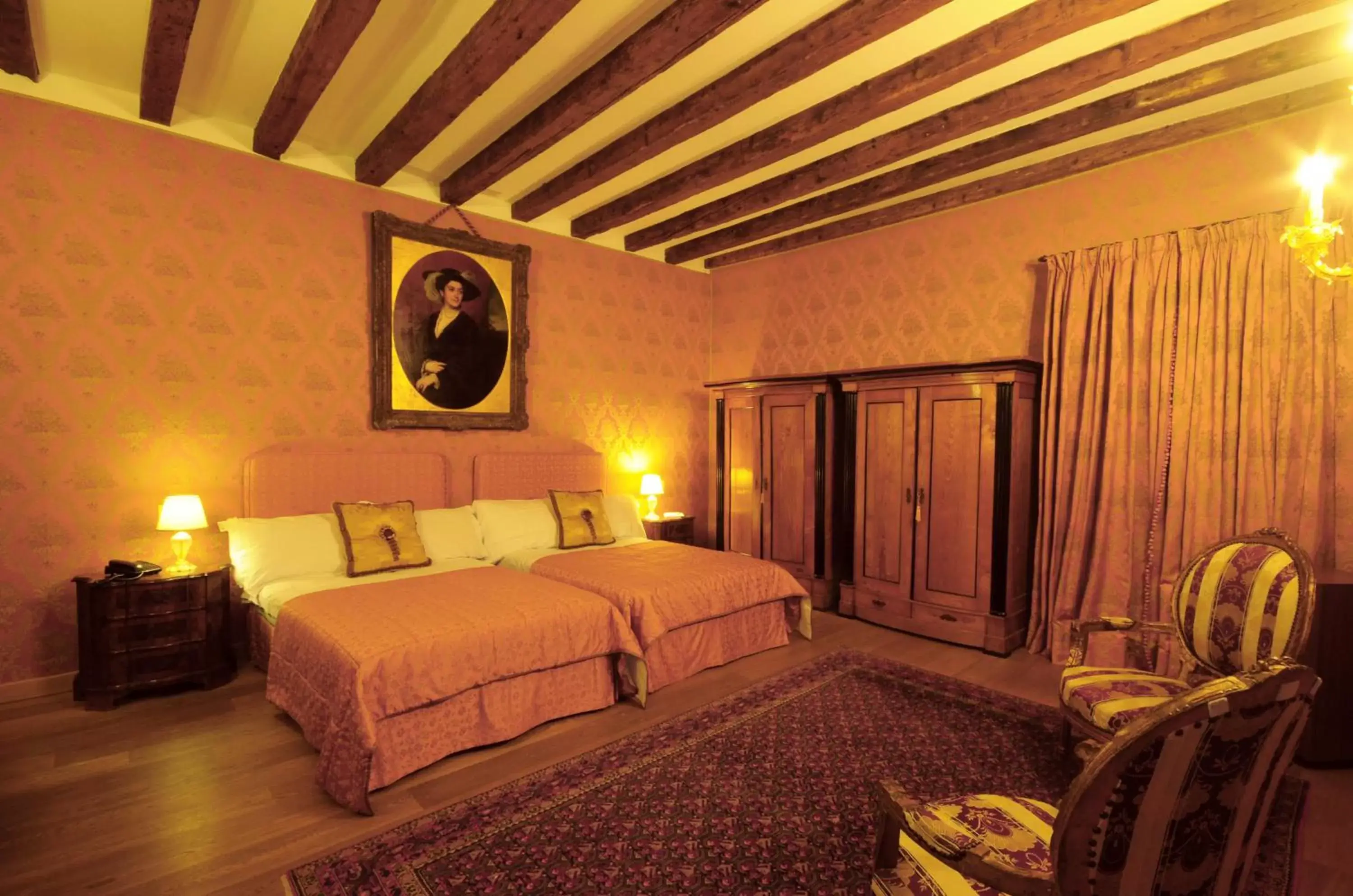 Bed in Relais Alberti