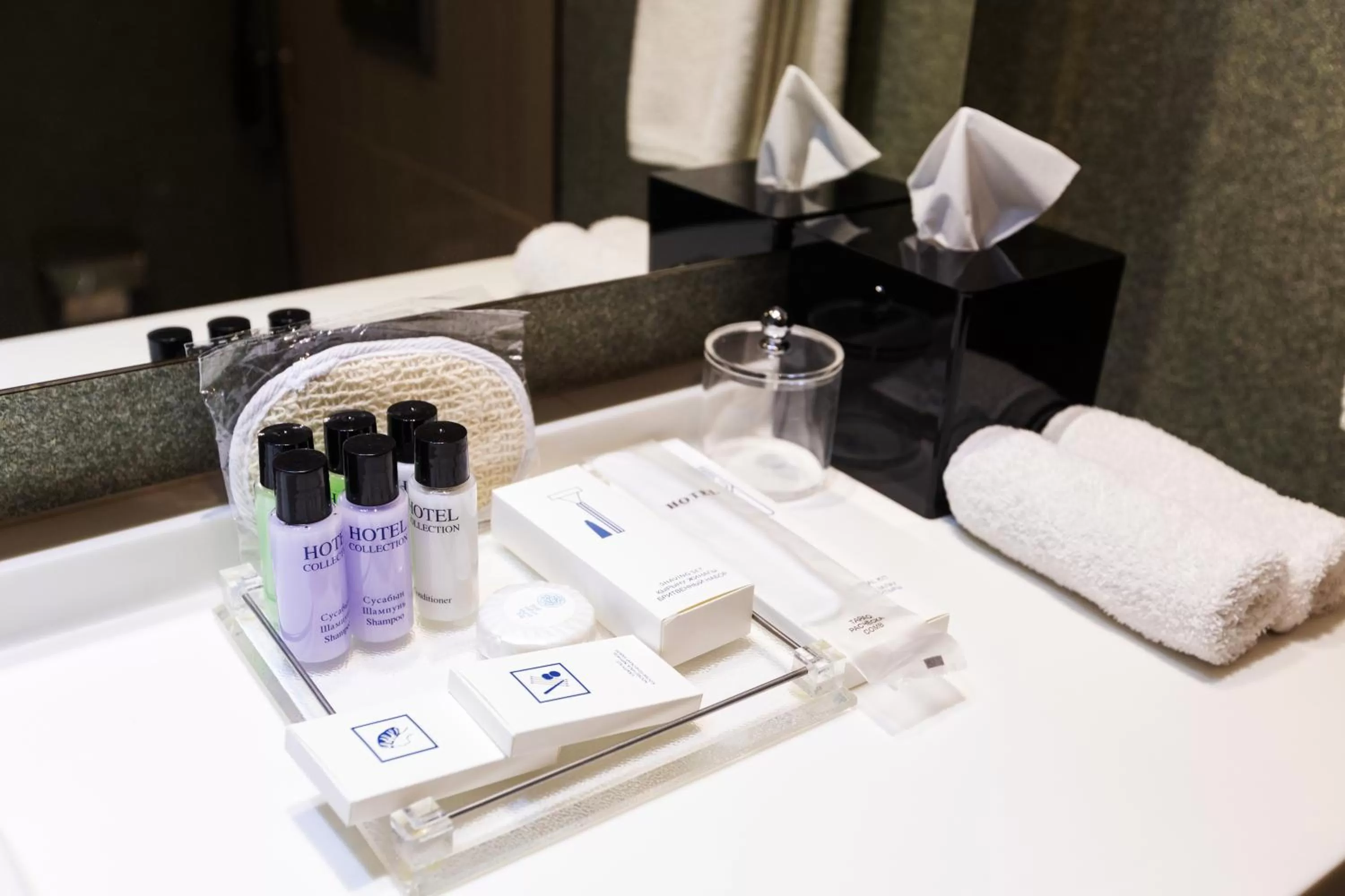 Bathroom in Dedeman Oskemen Hotel