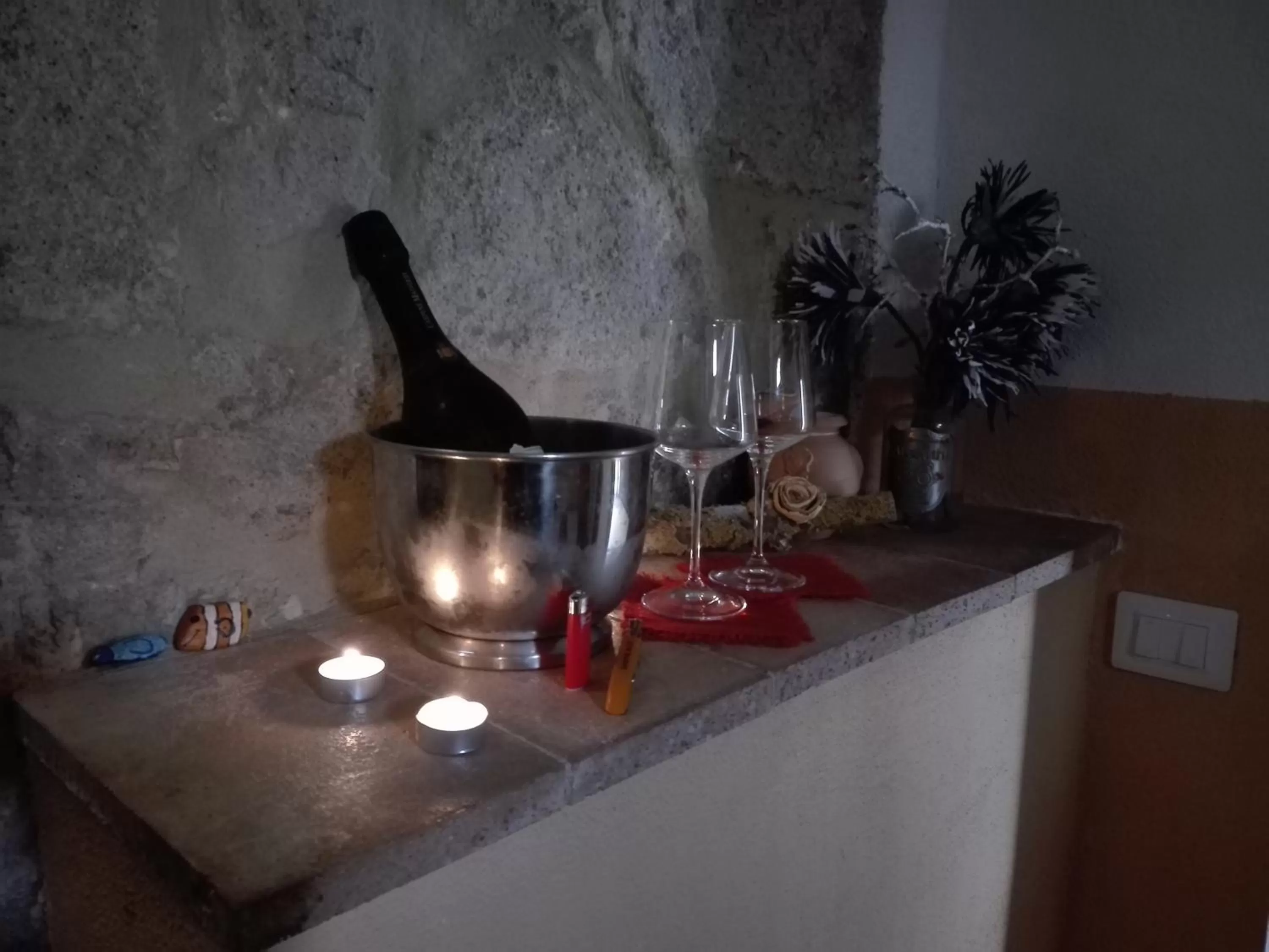 Hot Tub in B&B Podere Legnotorto