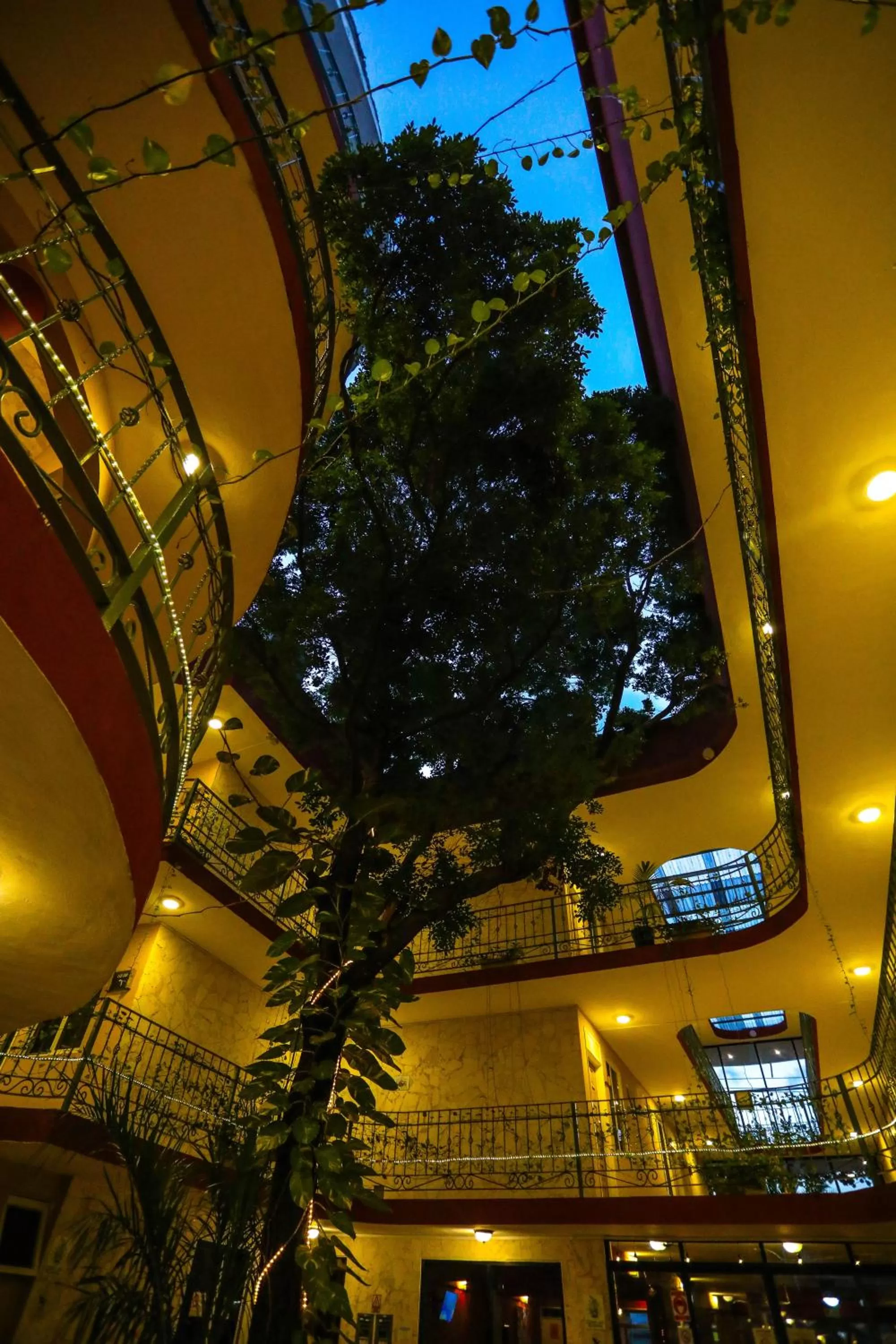 Night in Hotel Santa Maria