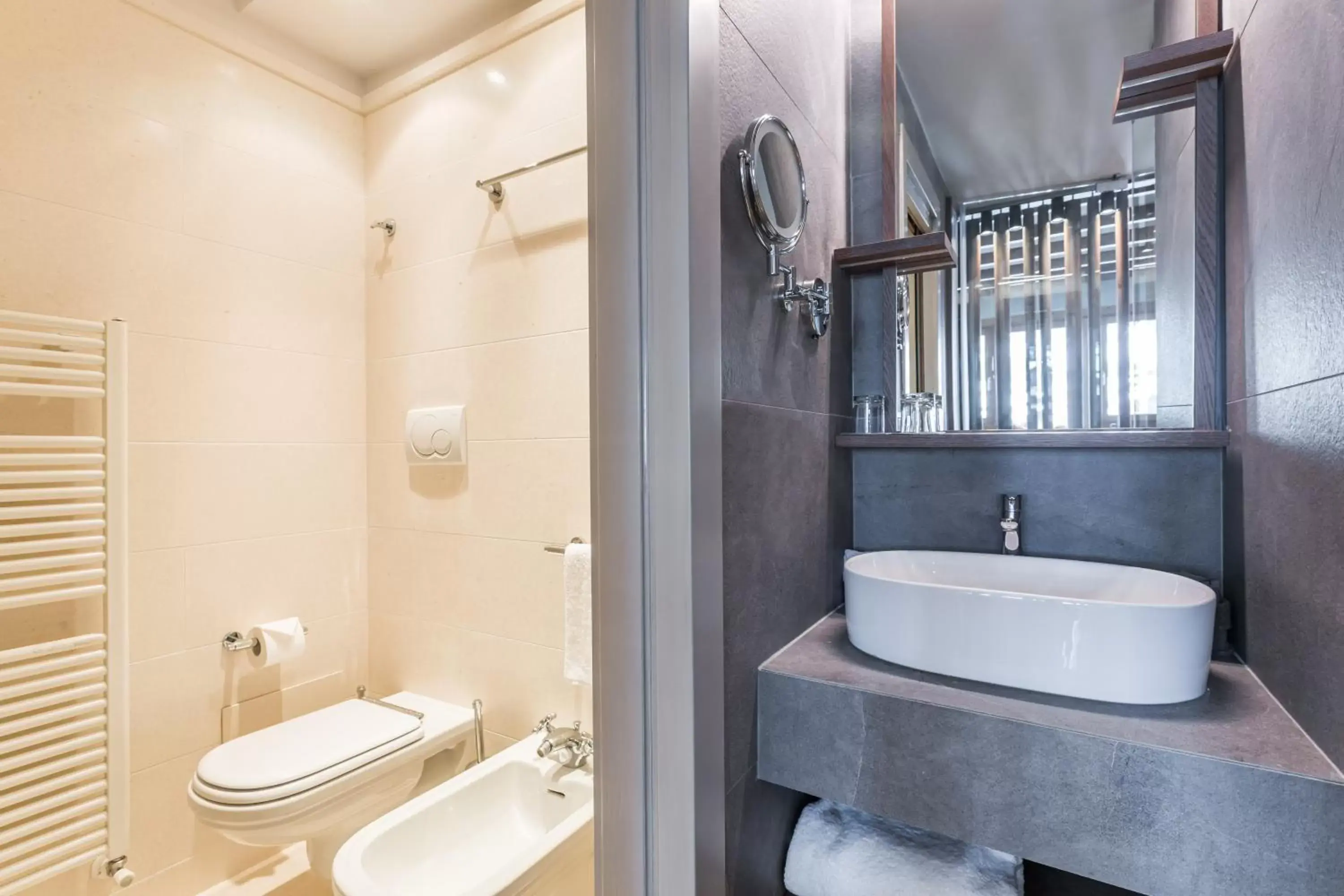 Bathroom in Grand Hotel Savoia Cortina d'Ampezzo, A Radisson Collection Hotel