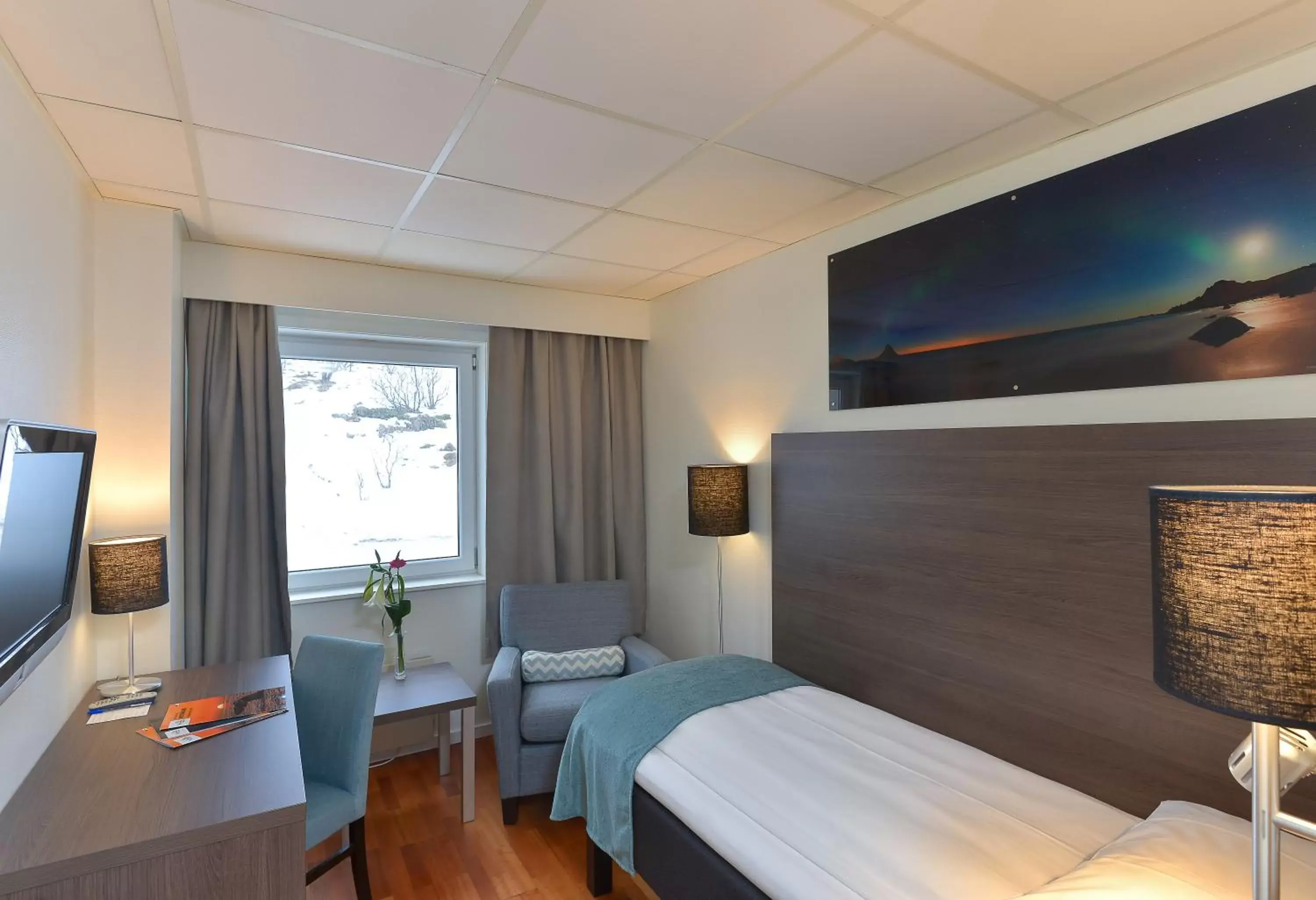 Bedroom in Thon Partner Hotel Andrikken