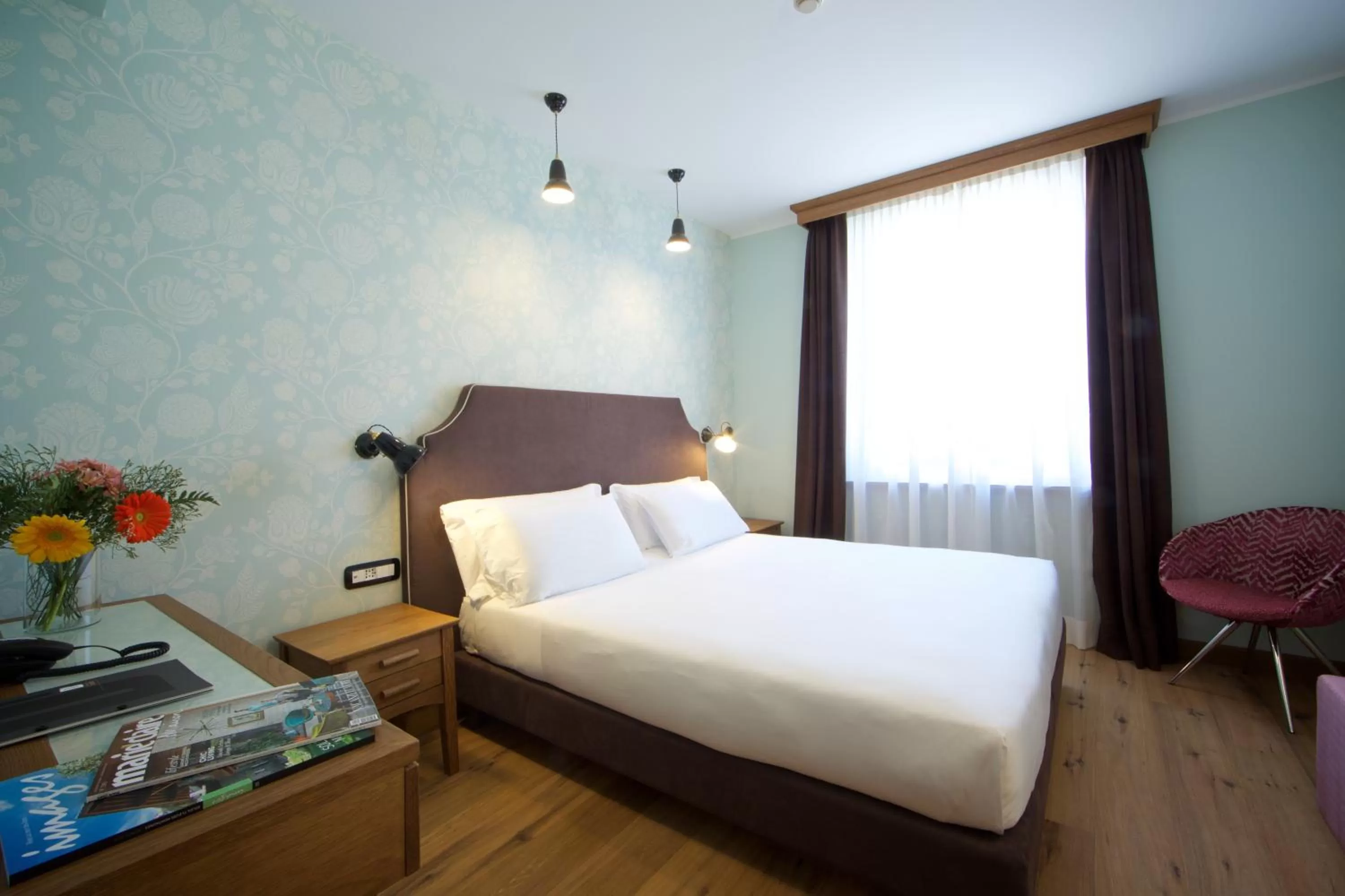 Bed in Duca D'Aosta Hotel