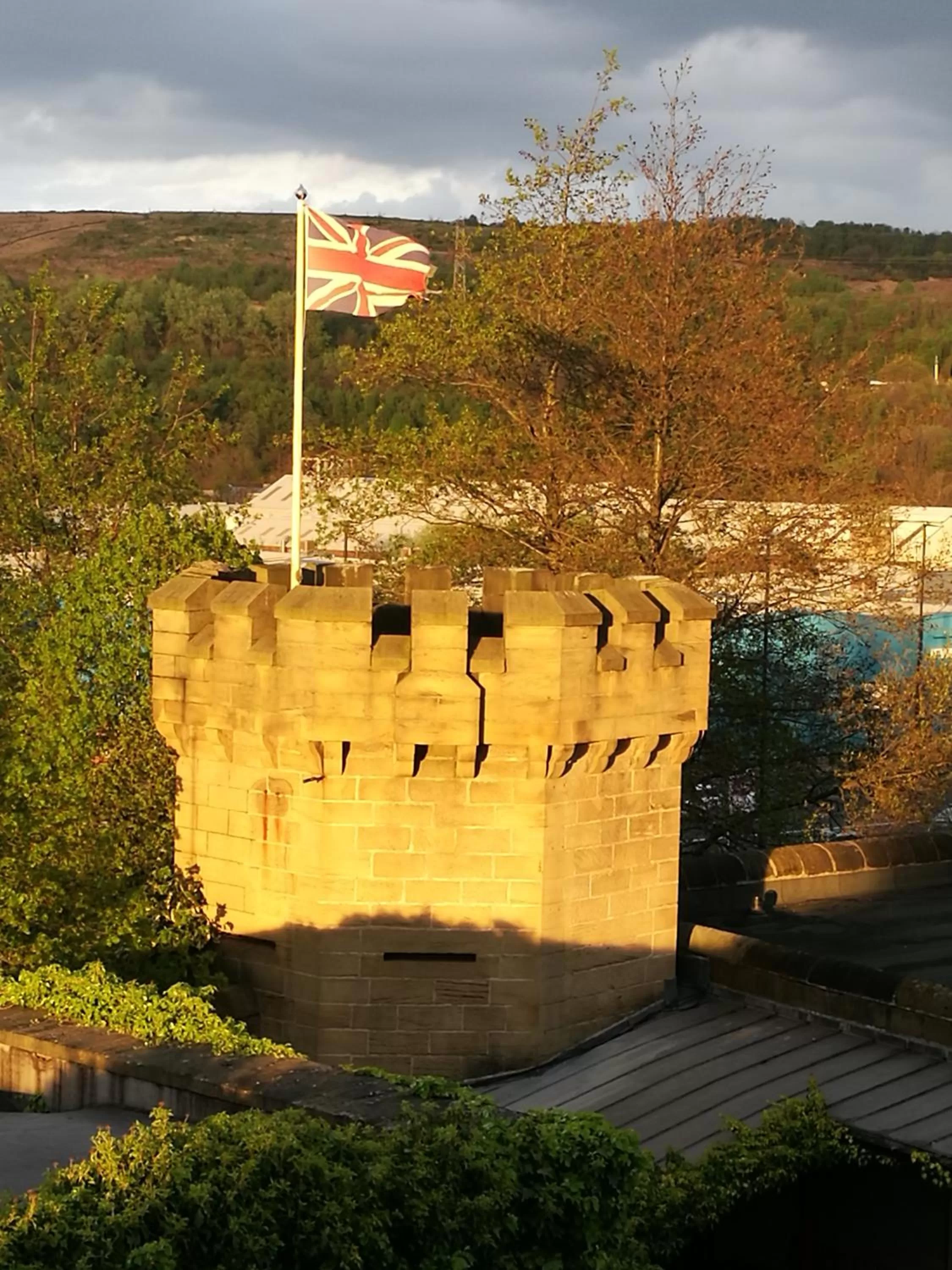 Bird's eye view in Garrison Hotel