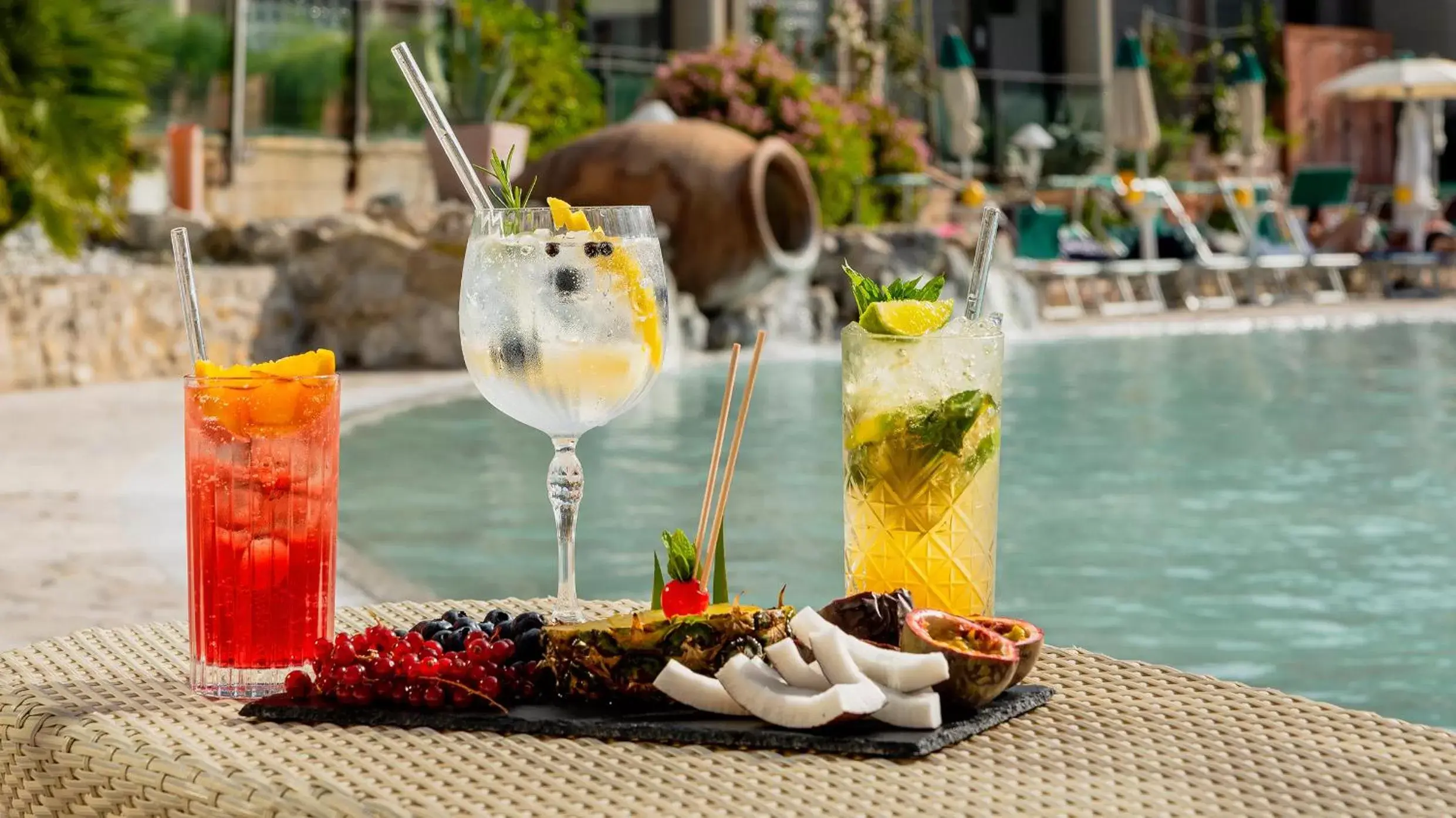 Food and drinks in Hotel Terme Capasso