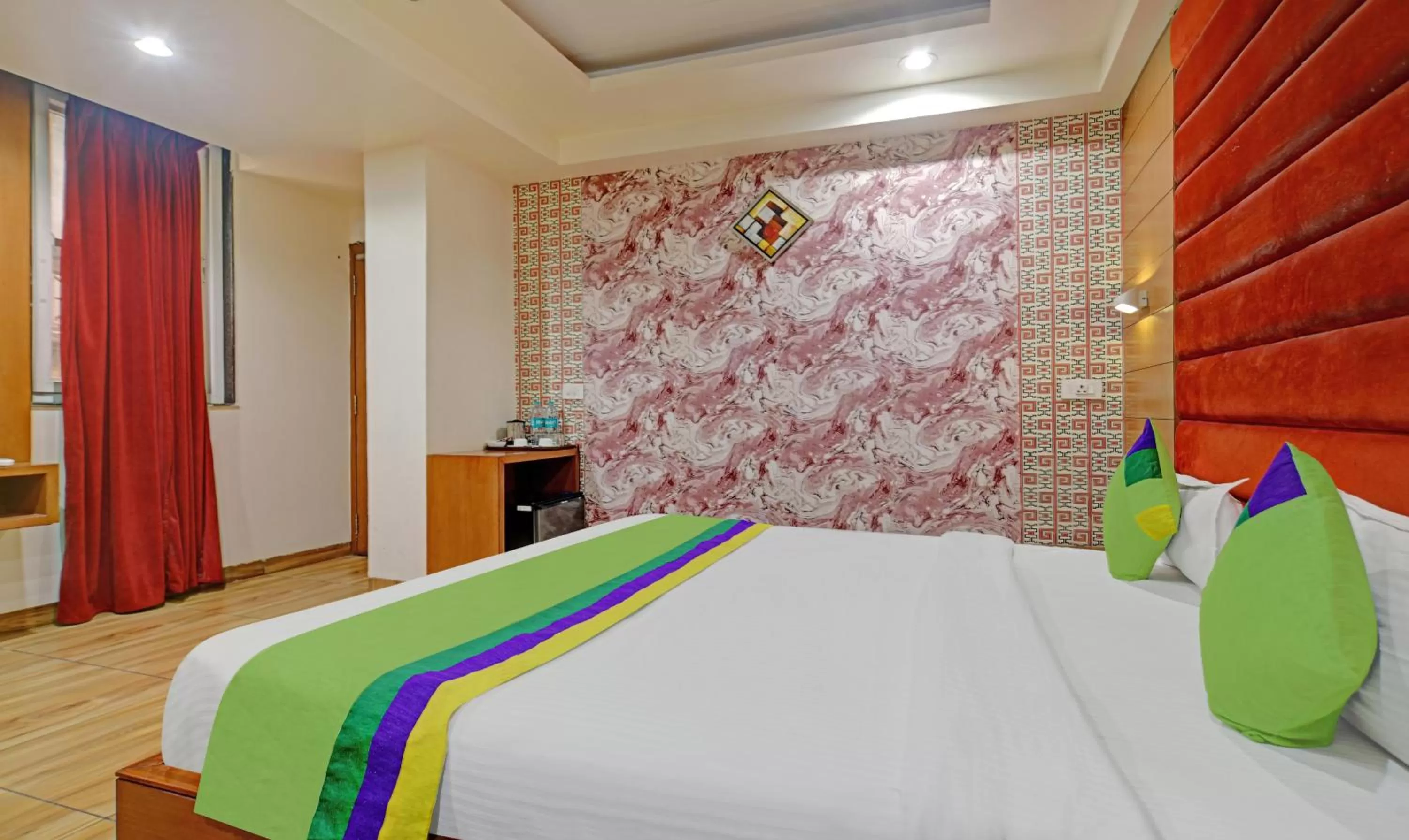 Bed in Treebo Trend Johri Regency Malviya Nagar