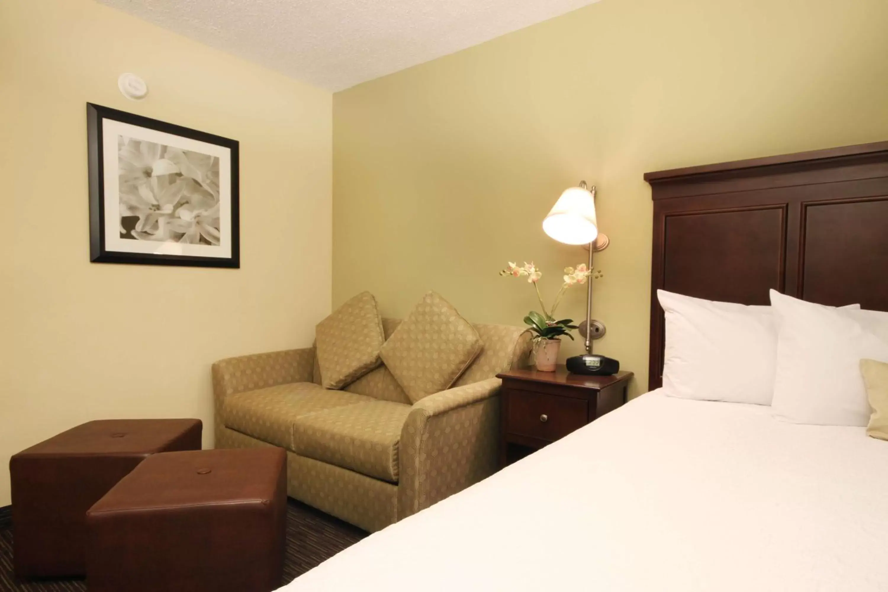 Bed in Hampton Inn Indianapolis Northeast/Castleton