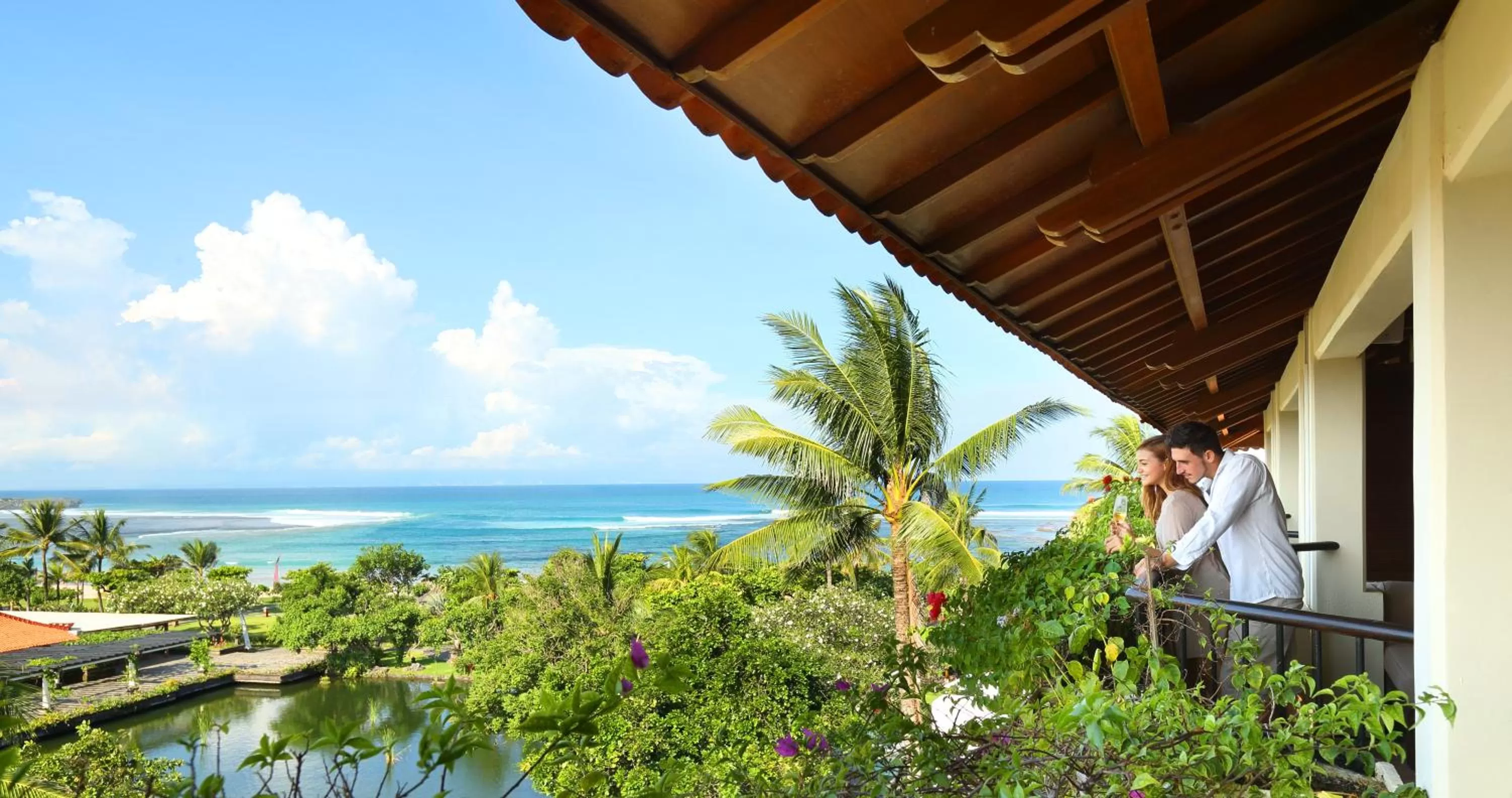 Balcony/Terrace in Ayodya Resort Bali