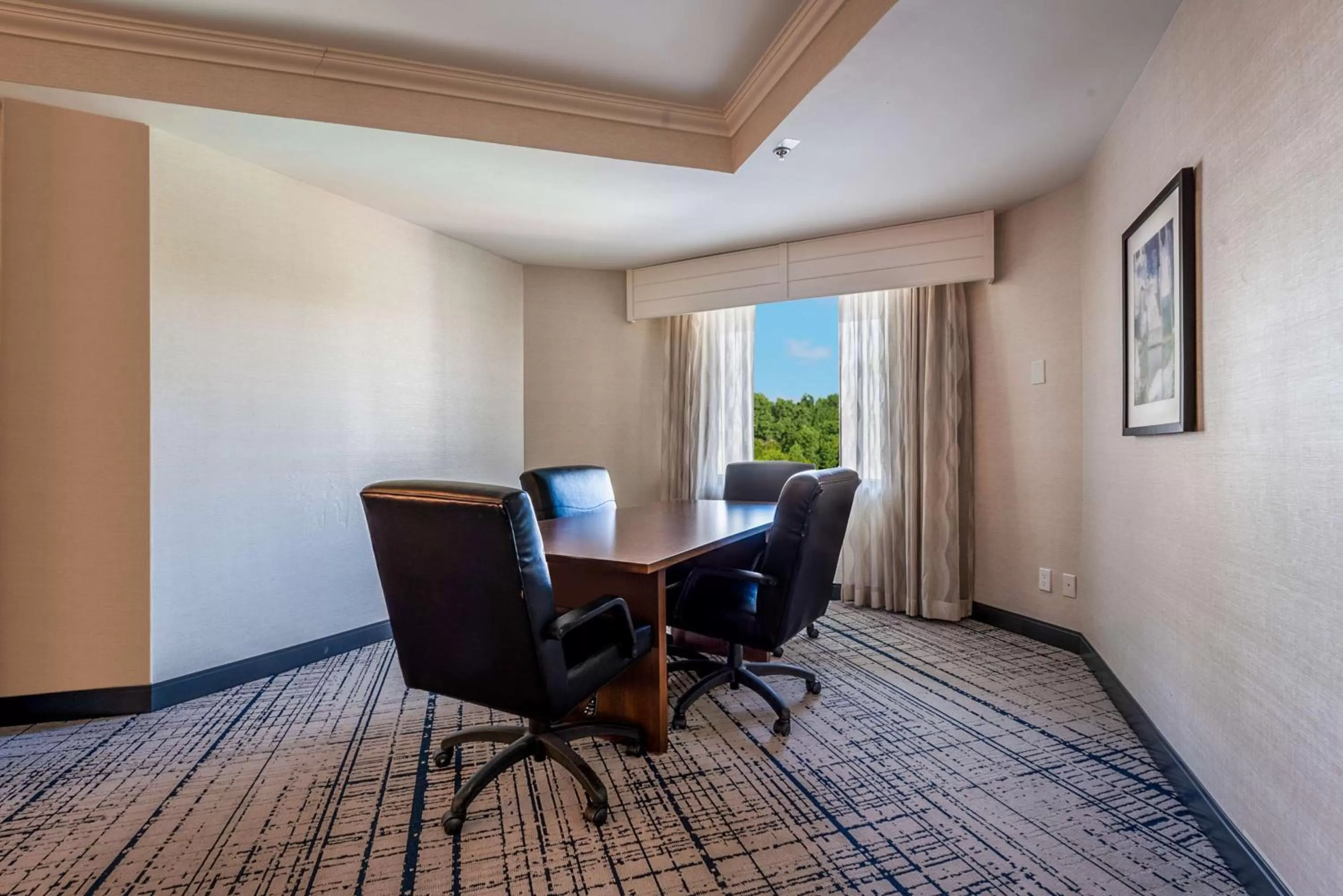 Living room in DoubleTree by Hilton South Charlotte Tyvola