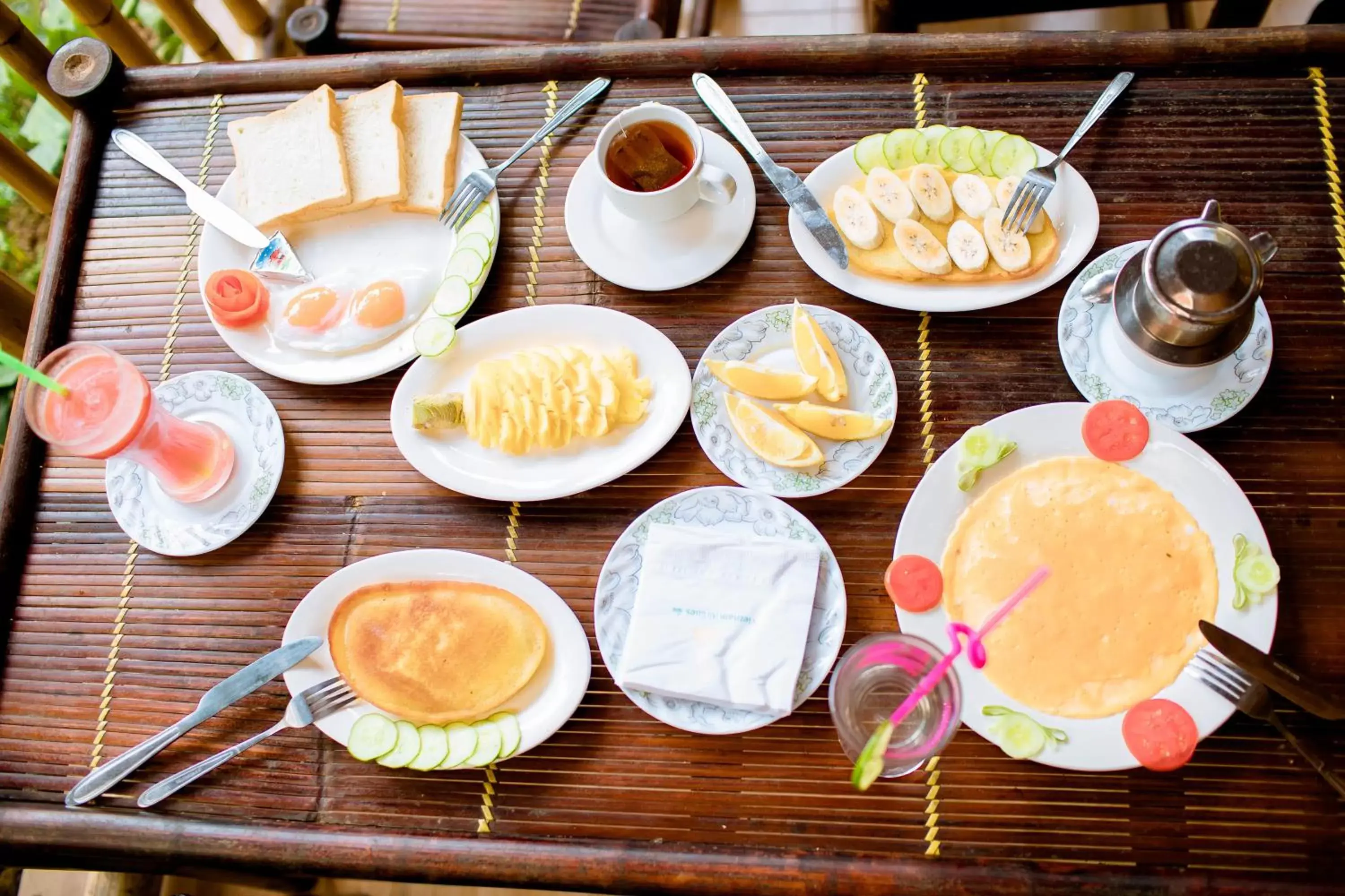 Breakfast in Tam Coc Luxury Homestay