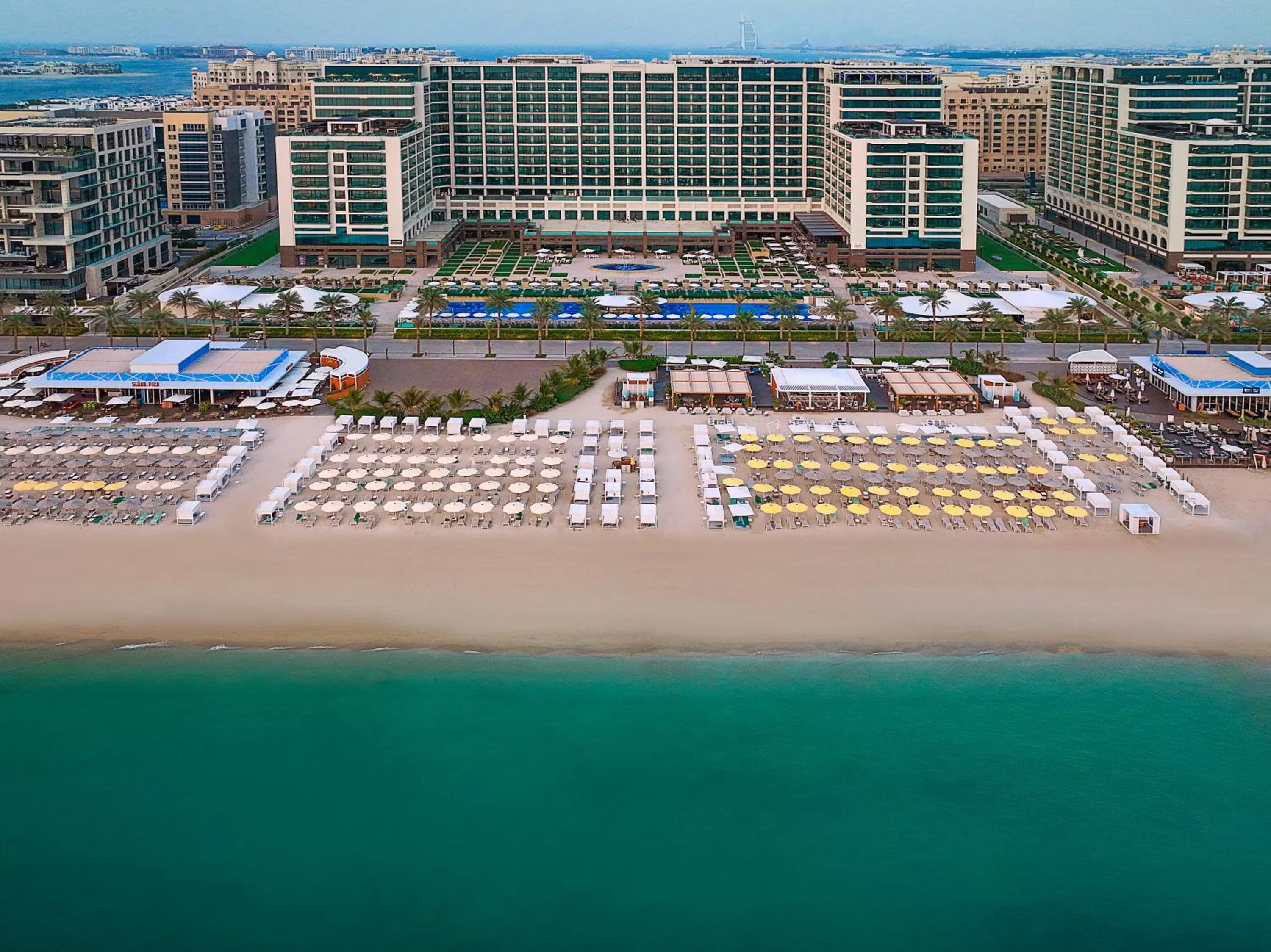 Property building in Marriott Resort Palm Jumeirah, Dubai